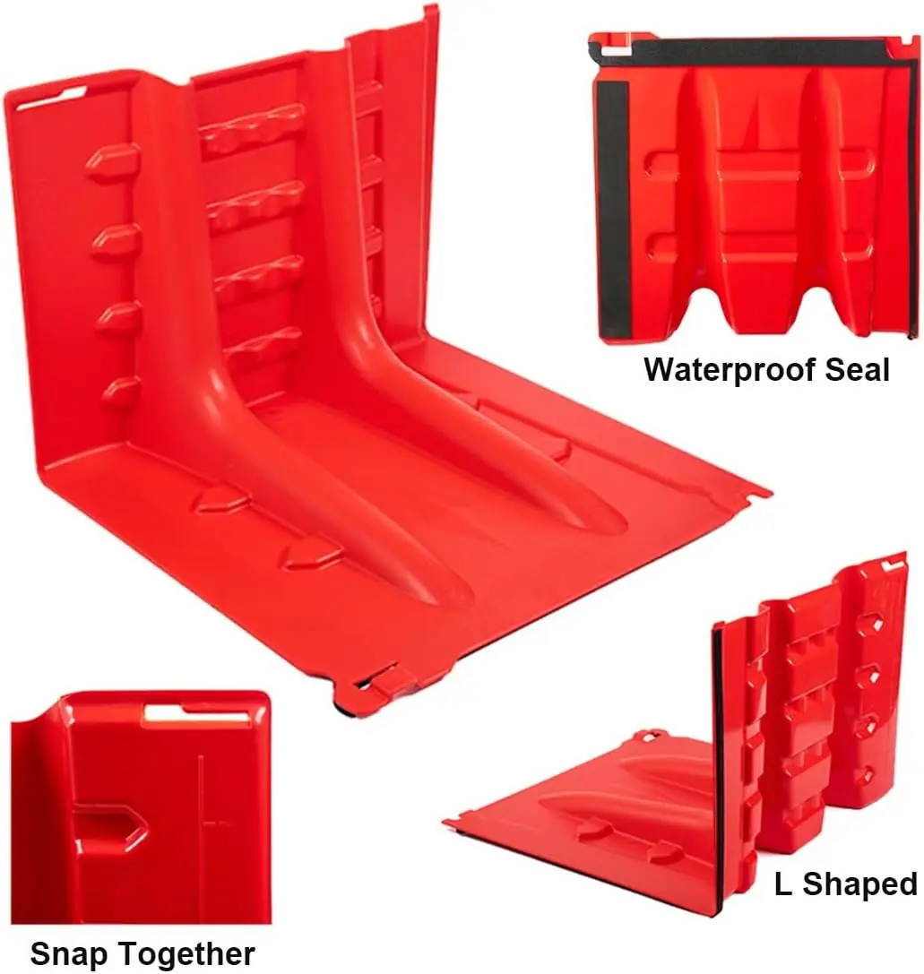 ABS Flood Barrier Review: Honest Pros & Cons for Home Protection 3 ABS flood barrier after three months — gasket wear and panel condition