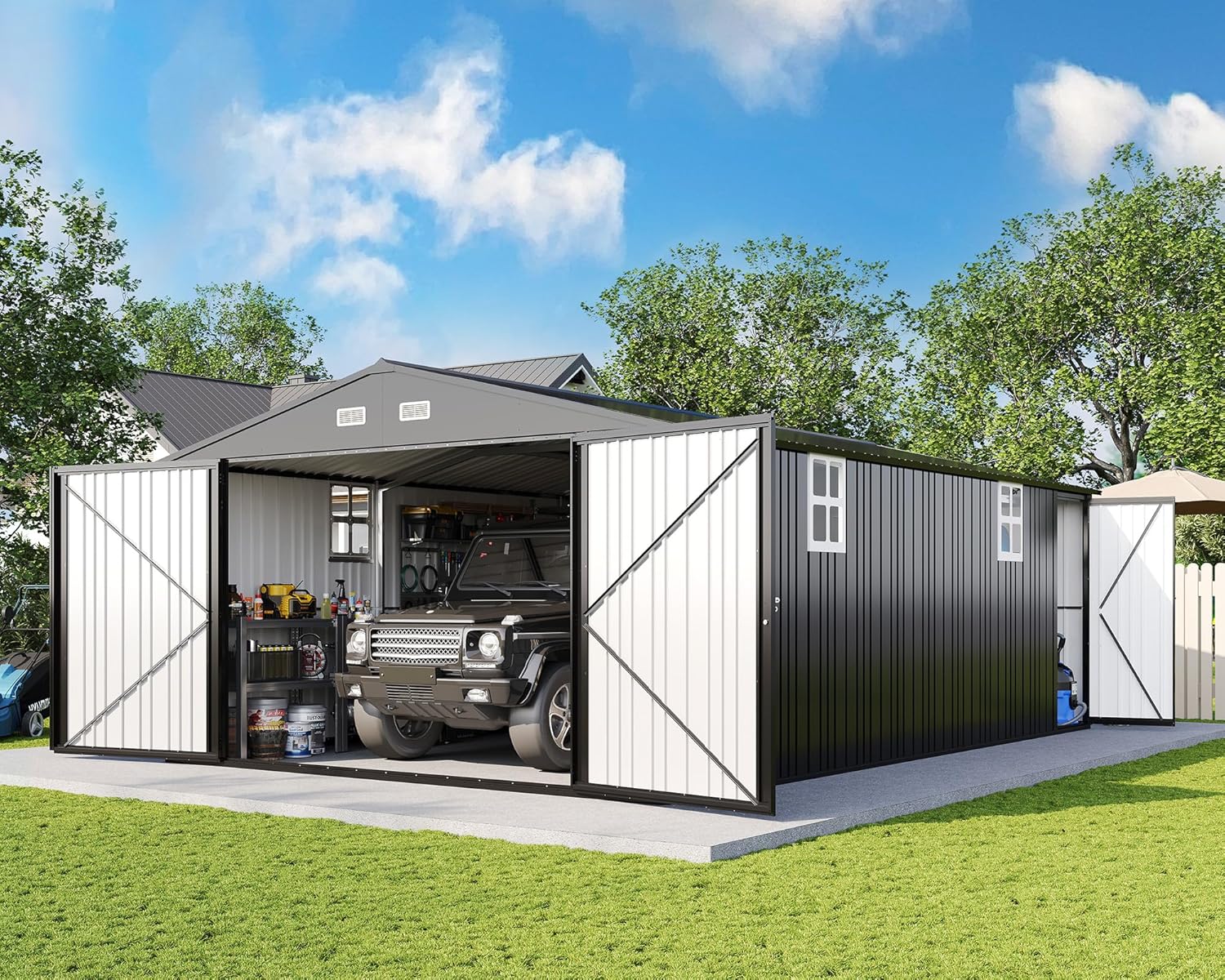 AMERLIFE metal garage shed review,AMERLIFE shed review and rating,AMERLIFE metal shed is it worth buying,AMERLIFE storage shed review pros cons,AMERLIFE shed review honest opinion,AMERLIFE garage shed review verdict — full package contents