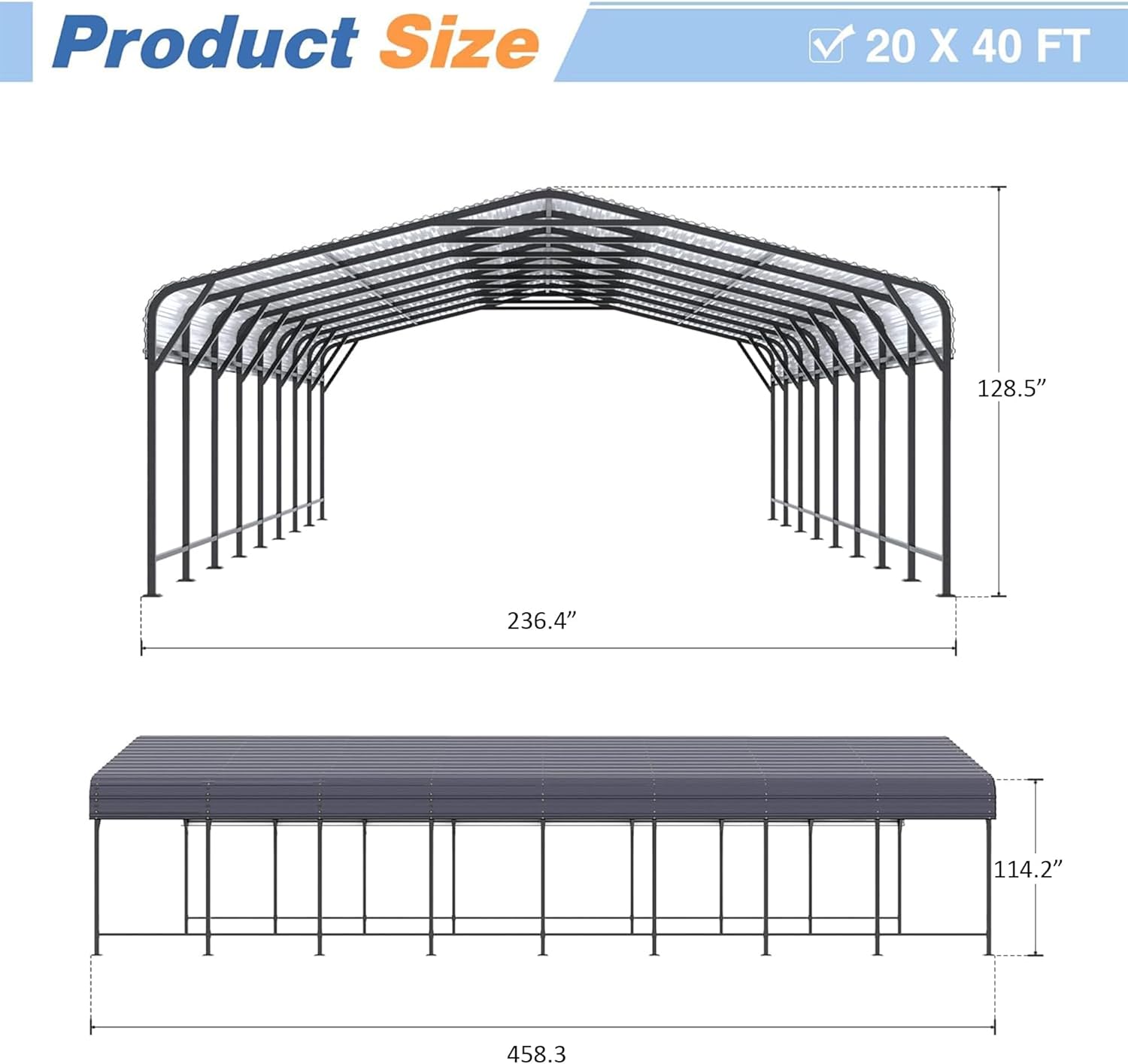 AirWire 20x40 Carport Review: Unbiased Pros & Cons 2 AirWire 20x40 carport review,AirWire 20x40 carport review and rating,AirWire heavy duty carport worth buying,AirWire metal carport review pros cons,AirWire carport review honest opinion,AirWire 20x40 carport review verdict performance testing over multiple weeks