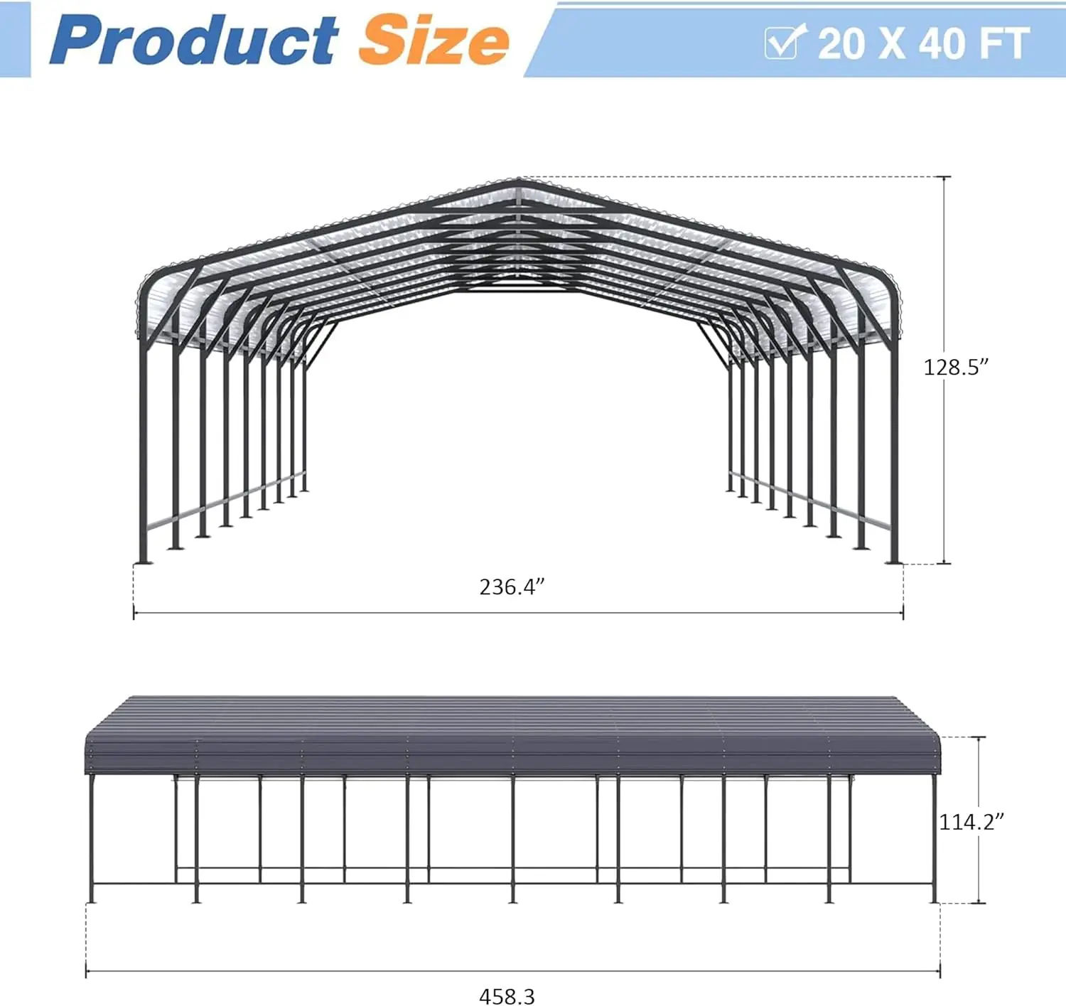 AirWire 20x40 Carport Review: Unbiased Pros & Cons 2 AirWire 20x40 carport review,AirWire 20x40 carport review and rating,AirWire heavy duty carport worth buying,AirWire metal carport review pros cons,AirWire carport review honest opinion,AirWire 20x40 carport review verdict performance testing over multiple weeks