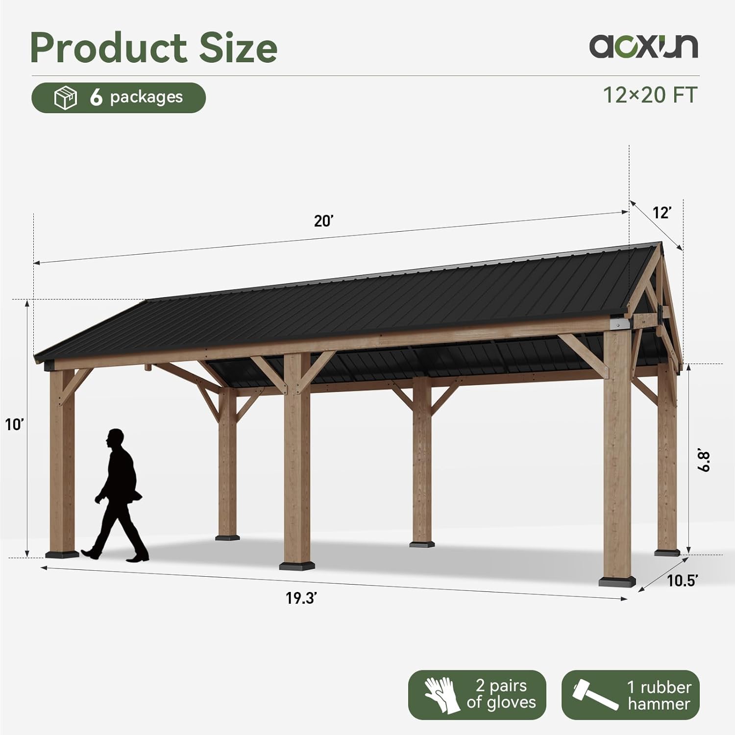 Aoxun 12x20 carport review,Aoxun carport review and rating,Aoxun 12x20 carport honest review,Aoxun carport review pros cons,Aoxun carport review verdict,Aoxun cedar carport review performance testing and real-world results