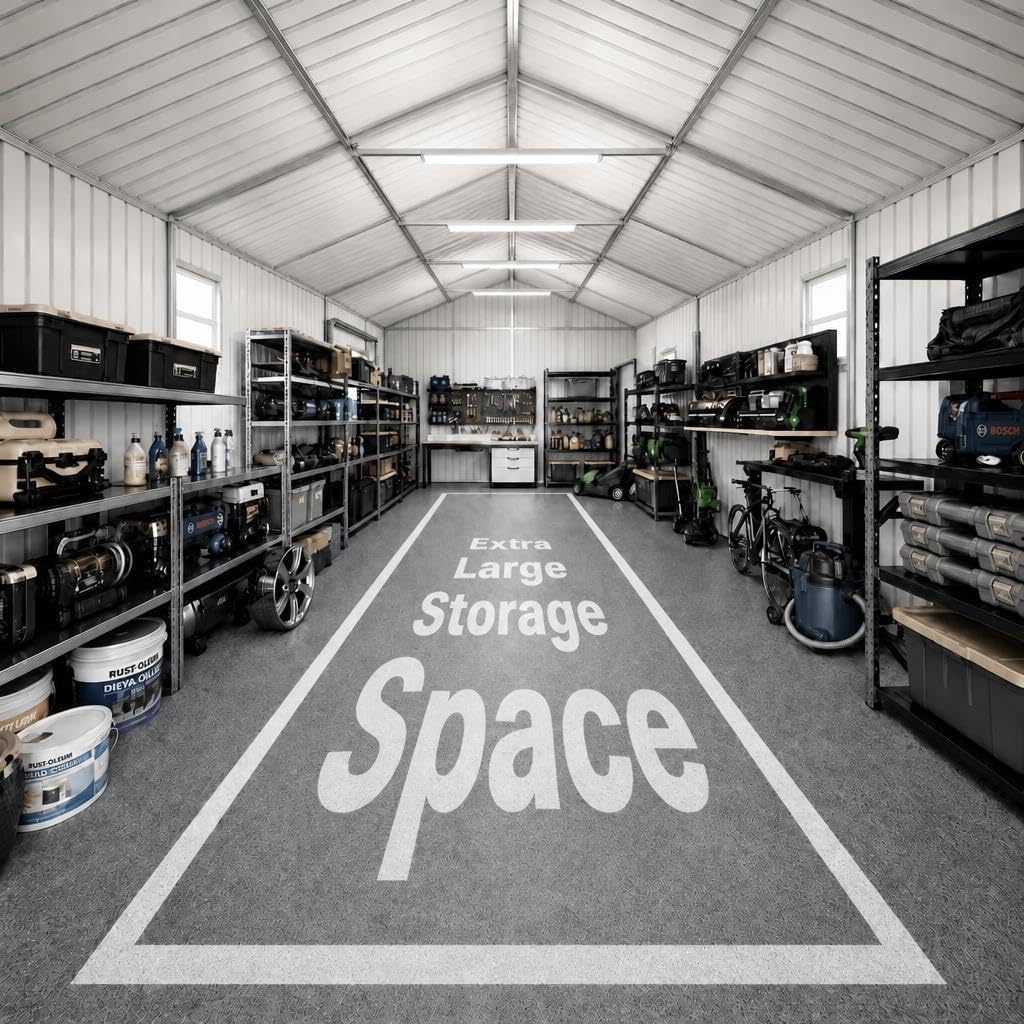 IDEALHOUSE metal garage shed review,IDEALHOUSE shed review and rating,is IDEALHOUSE metal garage worth buying,IDEALHOUSE shed review pros cons,IDEALHOUSE garage shed honest opinion,IDEALHOUSE metal shed review verdict key features and specifications overview