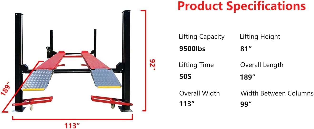 KATOOL 4 Post Lift Review: Honest Pros & Cons Worth Buying? 2 KATOOL 4 post lift review,KATOOL 9500lb lift review and rating,is KATOOL 4 post lift worth buying,KATOOL 4 post lift review pros cons,KATOOL 4 post lift review honest opinion,KATOOL 4H9500 lift review verdict setup process and initial configuration
