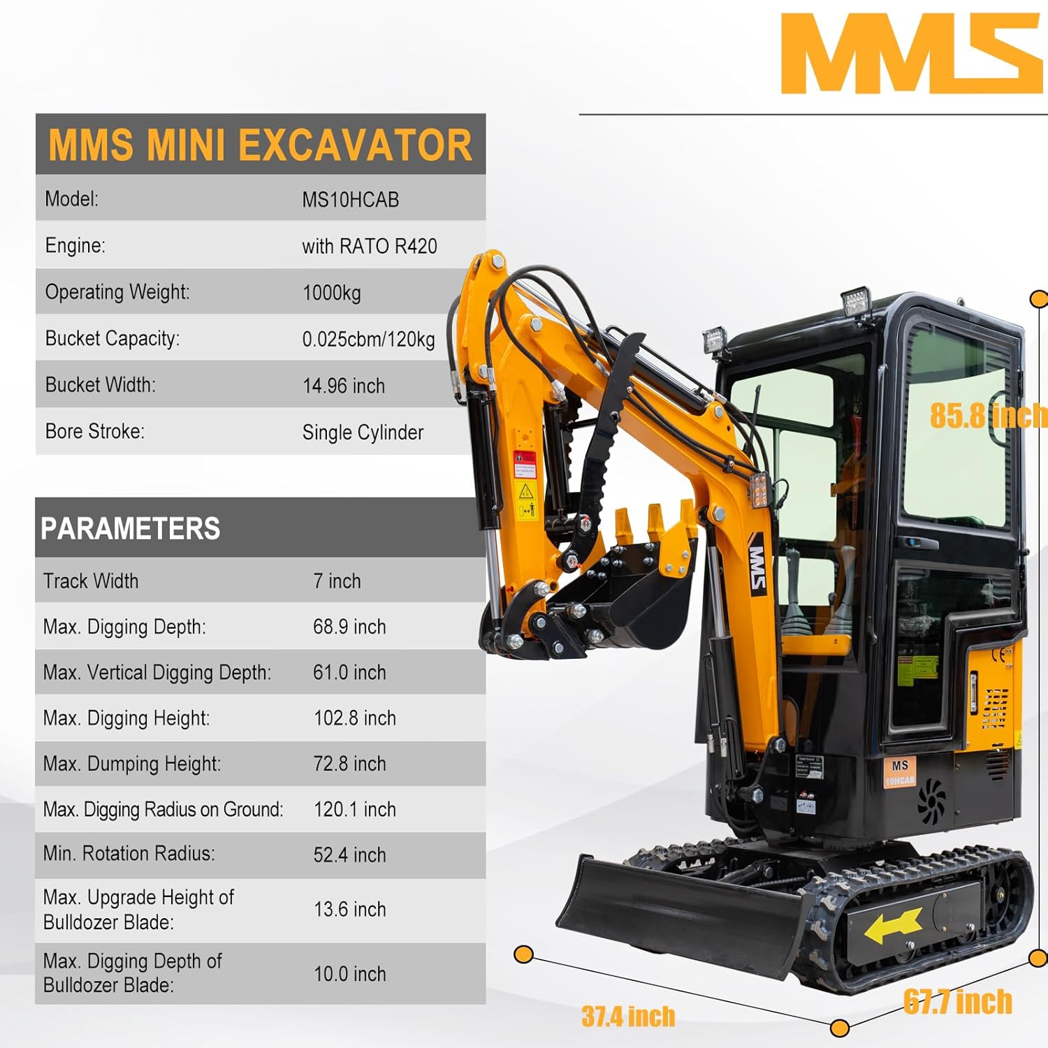 MMS 1 ton mini excavator review,MMS 1 ton mini excavator review and rating,is MMS 1 ton mini excavator worth buying,MMS 1 ton mini excavator review pros cons,MMS 1 ton mini excavator review honest opinion,MMS MS10HCAB mini excavator review verdict key features examined up close