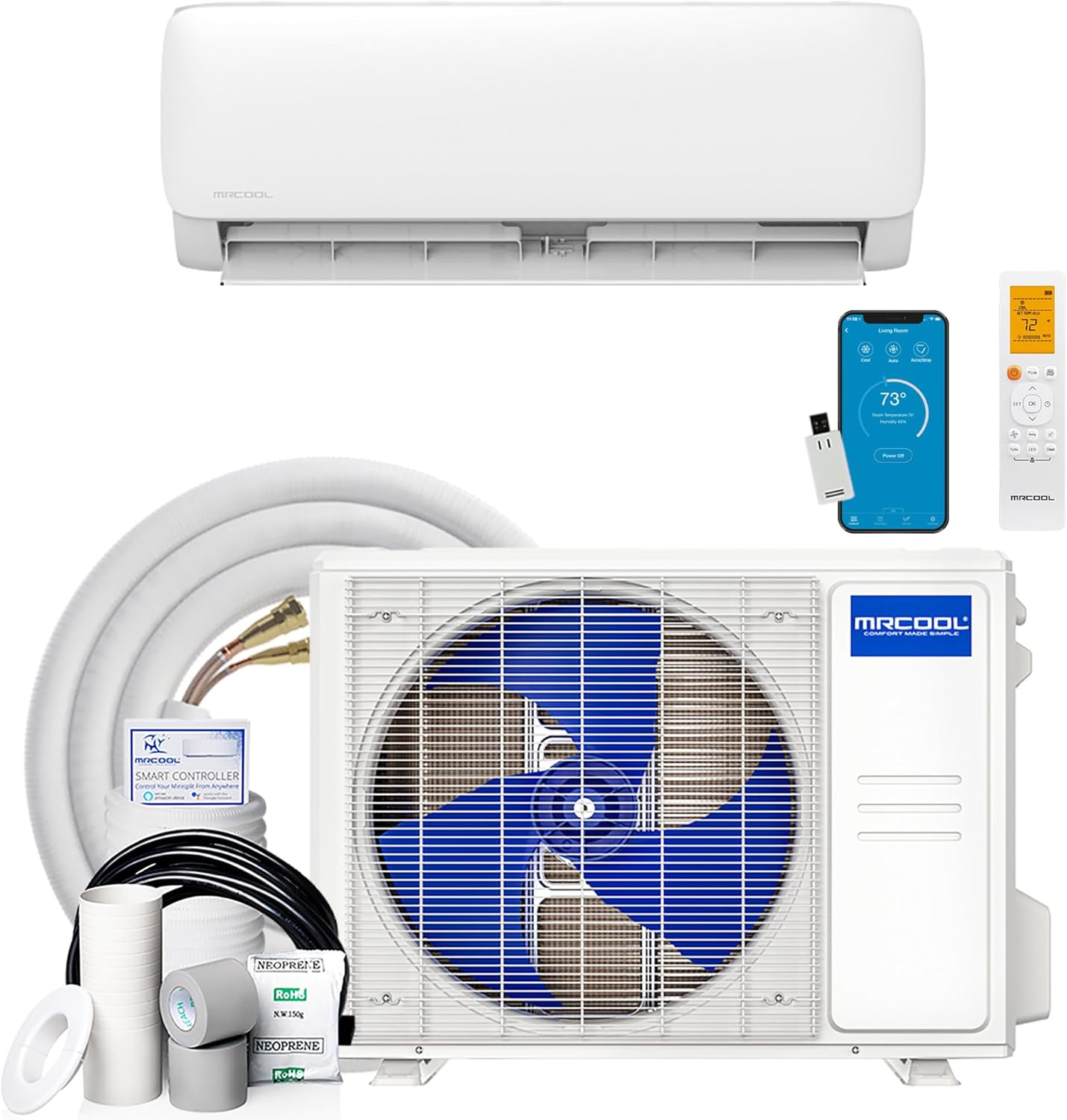 MRCOOL 24000 BTU Ductless Mini Split Review: Worth Buying? 1 MRCOOL 24000 BTU ductless mini split review,MRCOOL ductless mini split review and rating,is MRCOOL 24000 BTU ductless mini split worth buying,MRCOOL 24000 BTU ductless mini split review pros cons,MRCOOL 24000 BTU ductless mini split review honest opinion,MRCOOL Easy Pro Series review verdict unboxing — what comes in the box
