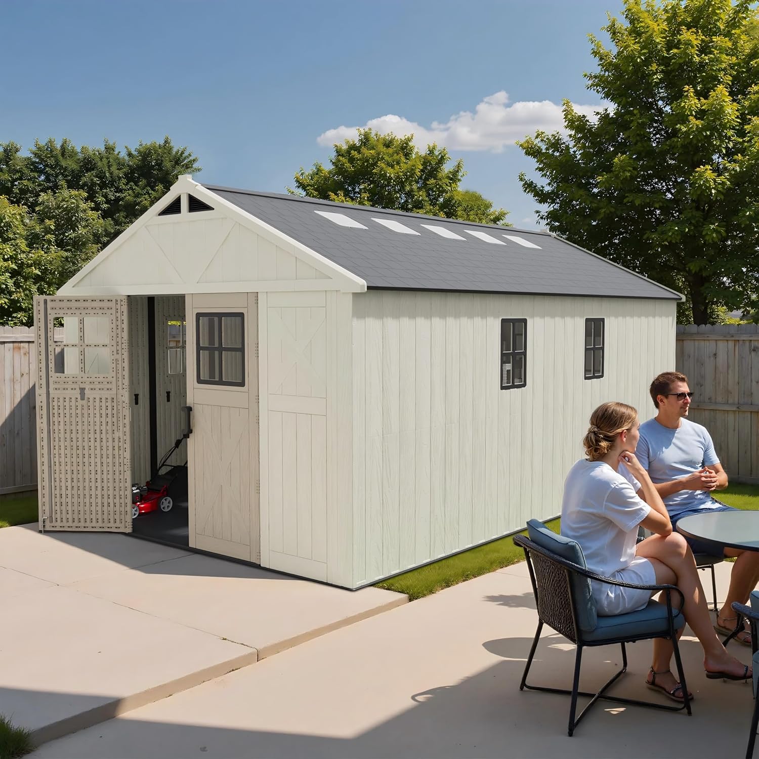 Patiowell 10x16 storage shed review,Patiowell 10x16 shed review and rating,is Patiowell storage shed worth buying,Patiowell plastic shed review pros cons,Patiowell resin shed review honest opinion,Patiowell outdoor shed review verdict key features examined up close