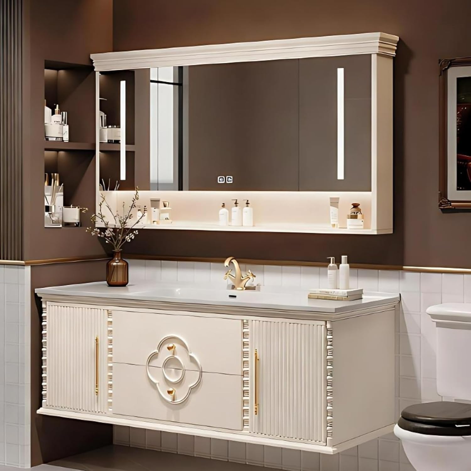 TIZAZO bathroom vanity review,TIZAZO bathroom vanity review and rating,TIZAZO wall mount vanity review,is TIZAZO bathroom vanity worth buying,TIZAZO 48 inch vanity review pros cons,TIZAZO vanity verdict — full box contents and build quality