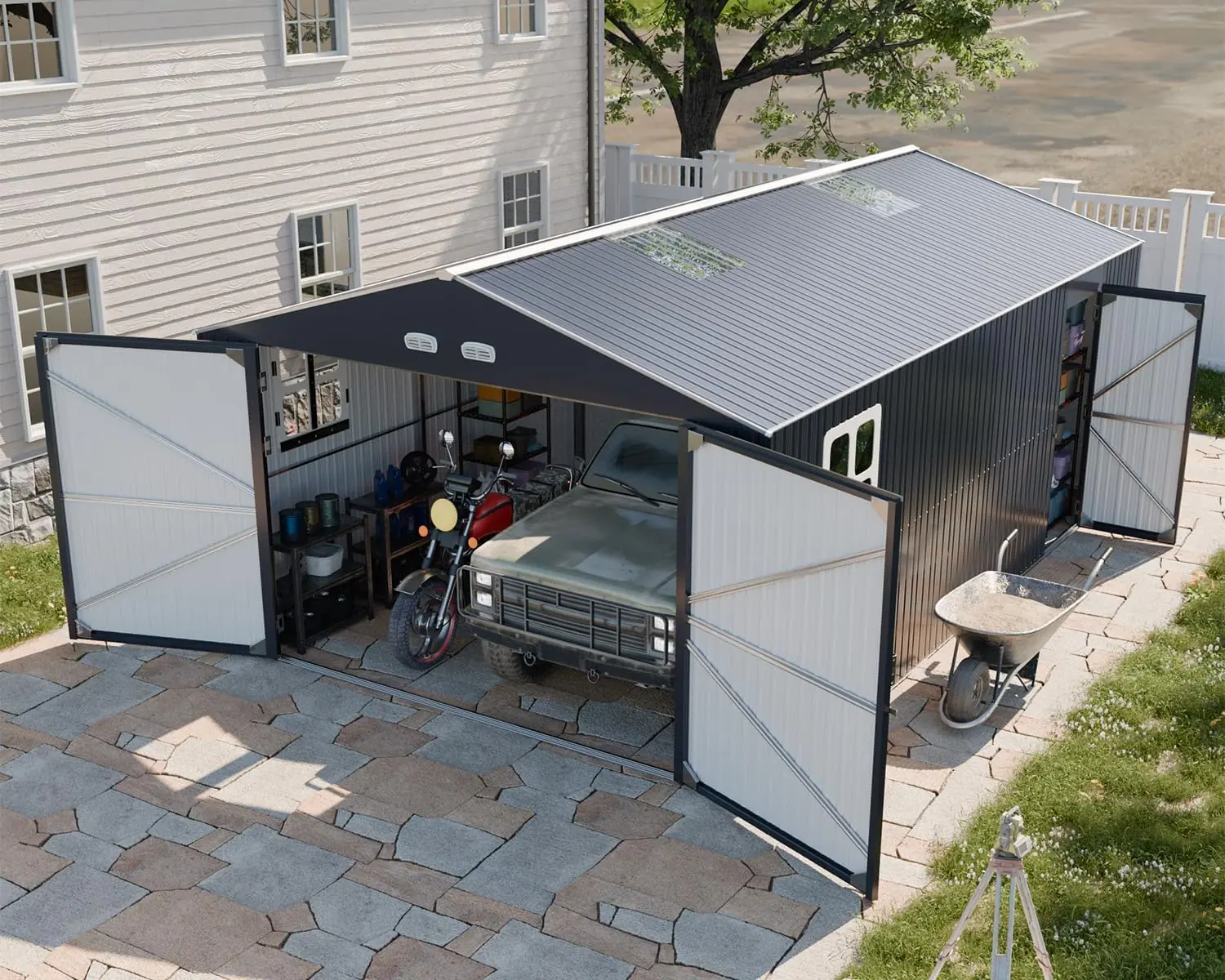 WACASA metal garage shed review,WACASA metal garage review and rating,is WACASA metal garage worth buying,WACASA metal garage review pros cons,WACASA metal garage review honest opinion,WACASA metal garage review verdict during hands-on performance testing