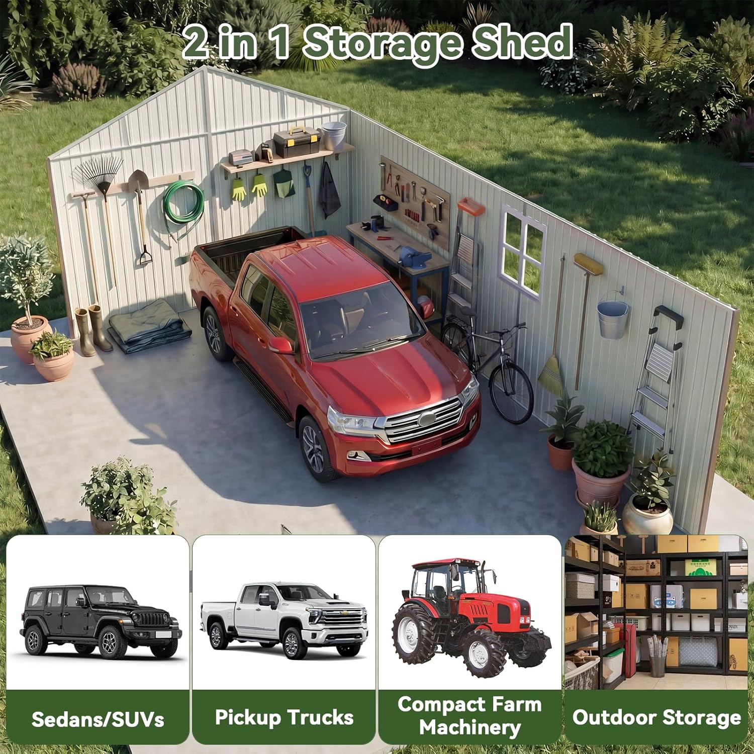 Aoxun Metal Storage Shed Review: Honest Verdict & Pros Cons 3 Setting up the Aoxun metal storage shed review,Aoxun storage shed review and rating,is Aoxun metal shed worth buying,Aoxun shed review pros cons,Aoxun outdoor storage shed honest review,Aoxun metal shed review verdict for the first time