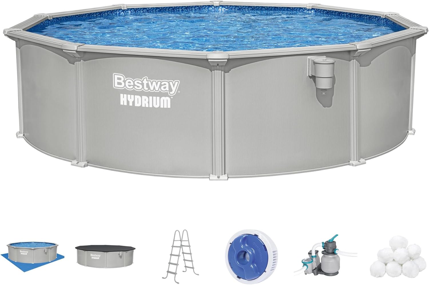 Bestway Hydrium pool review,Bestway Hydrium 15ft pool review and rating,is Bestway Hydrium pool worth buying,Bestway Hydrium pool review pros cons,Bestway Hydrium pool review honest opinion,Bestway Hydrium 15 x 48 pool review verdict unboxing — package contents and first impressions