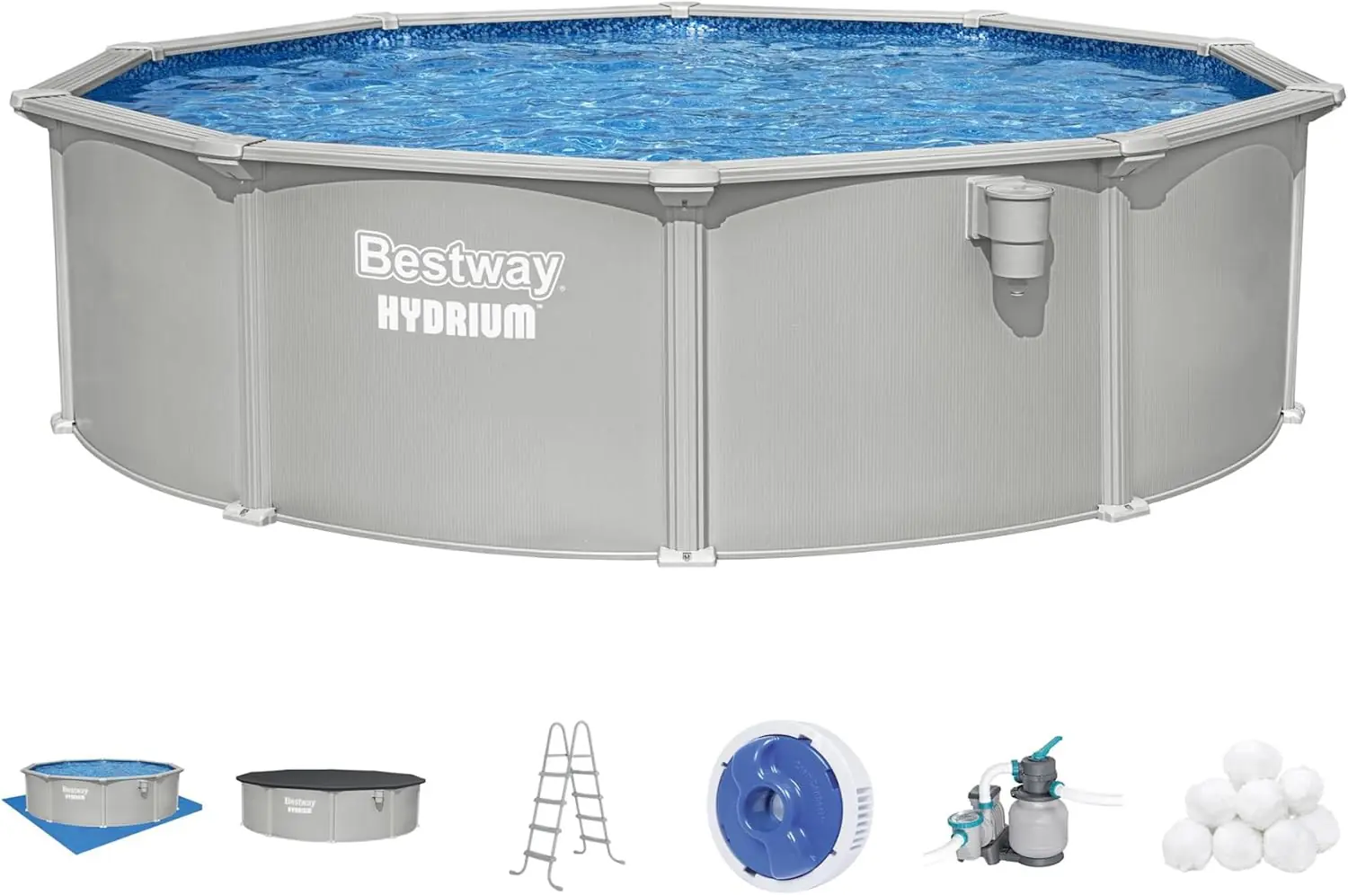 Bestway Hydrium Pool Review: Pros & Cons Worth Buying? 1 Bestway Hydrium pool review,Bestway Hydrium 15ft pool review and rating,is Bestway Hydrium pool worth buying,Bestway Hydrium pool review pros cons,Bestway Hydrium pool review honest opinion,Bestway Hydrium 15 x 48 pool review verdict unboxing — package contents and first impressions