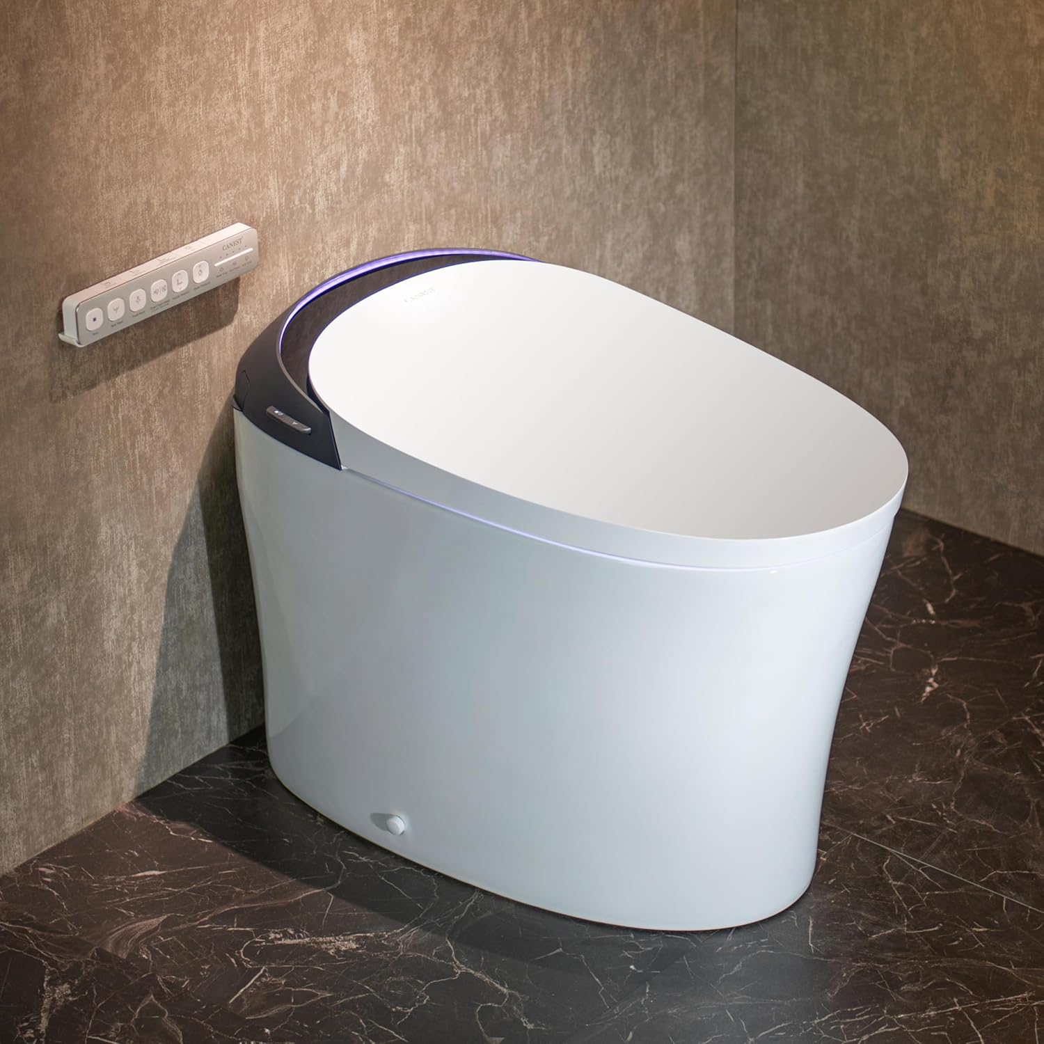 CANEST Smart Toilet Review: Honest Pros & Cons 1 CANEST smart toilet review build quality and materials close-up