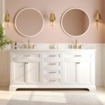 Image 1 of DeerValley 72 inch bathroom vanity review