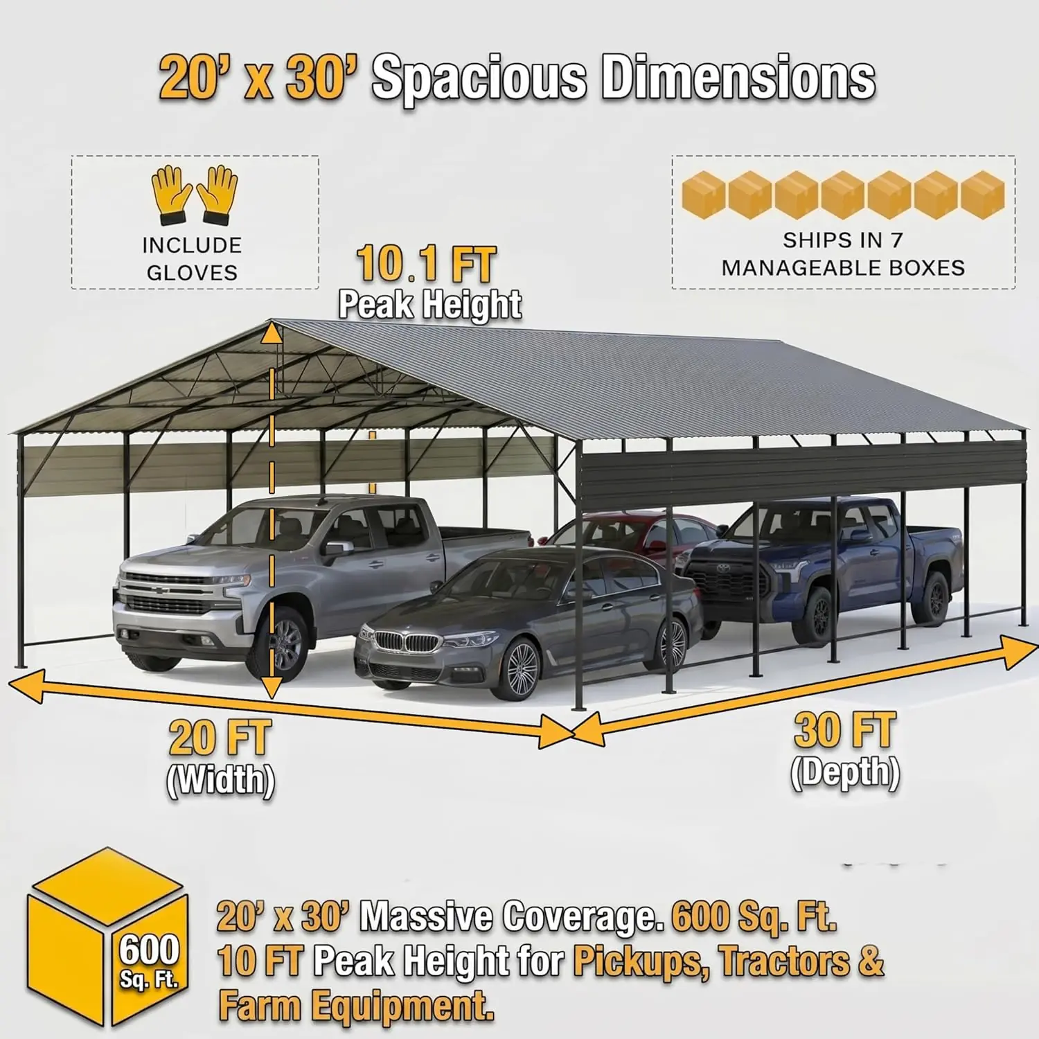 Devoko 20x30 Metal Carport Review: Pros, Cons & Verdict 4 Devoko 20x30 metal carport review,Devoko carport review and rating,is Devoko metal carport worth buying,Devoko carport review pros cons,Devoko carport review honest opinion,Devoko 20x30 carport review verdict performance testing and real-world results