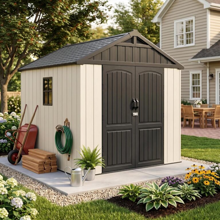 Devoko Plastic Storage Shed Review: Honest Pros & Cons 26 Image 1 of Devoko plastic storage shed review