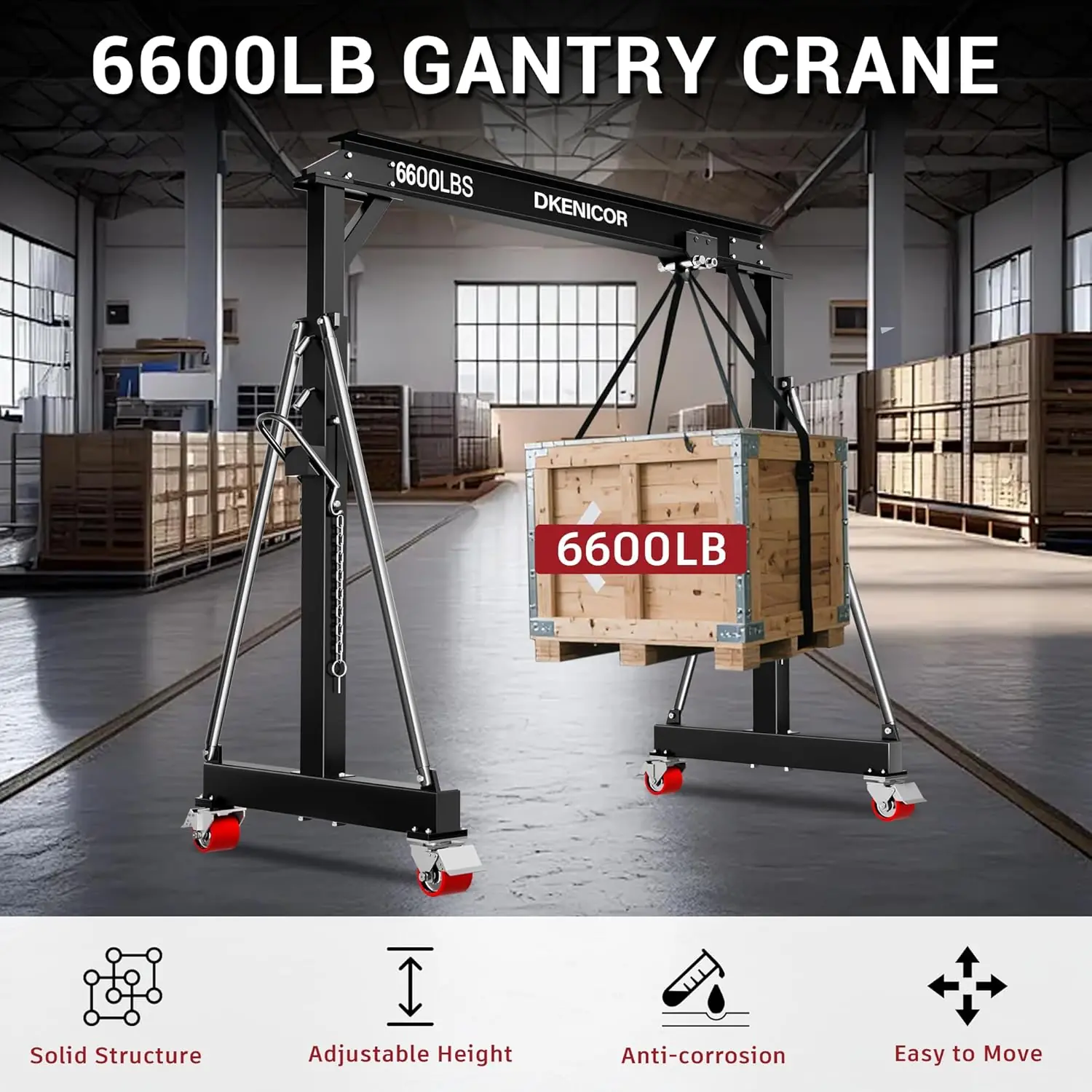 Dkenicor gantry crane review unboxing and complete package contents