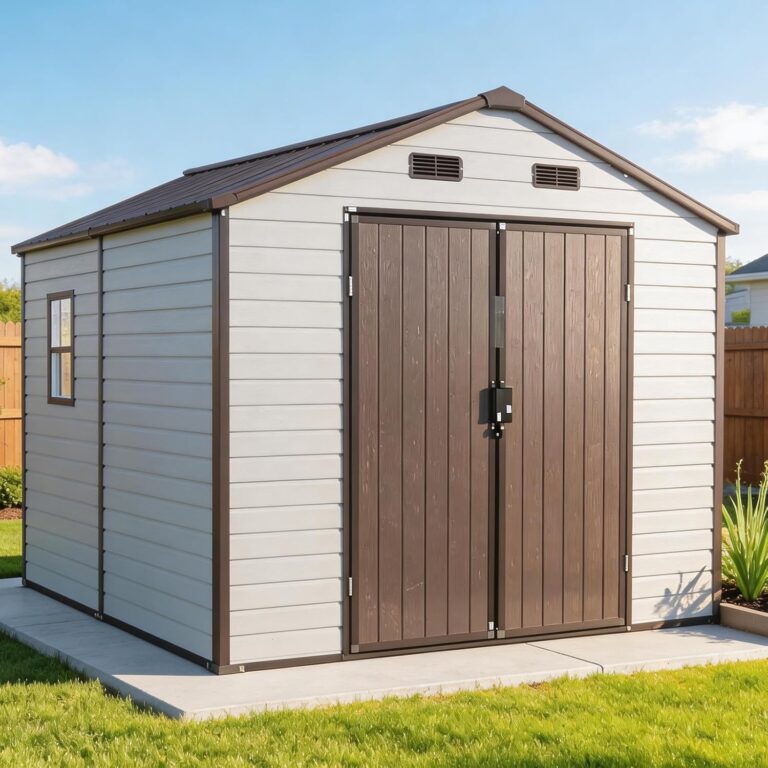 FammyLoft 8x8 Resin Shed Review: Worth Buying? Pros & Cons 36 Image 1 of FammyLoft 8x8 resin shed review