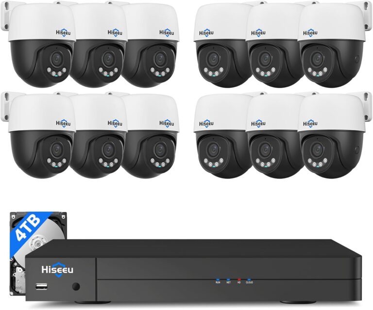 Hiseeu 12MP NVR Review: 12 Cam 5MP PTZ Pros & Cons 30 Image 1 of Hiseeu 12MP NVR review