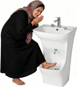 Image 1 of Muslim Ceramic Wash Basin for Wudu review