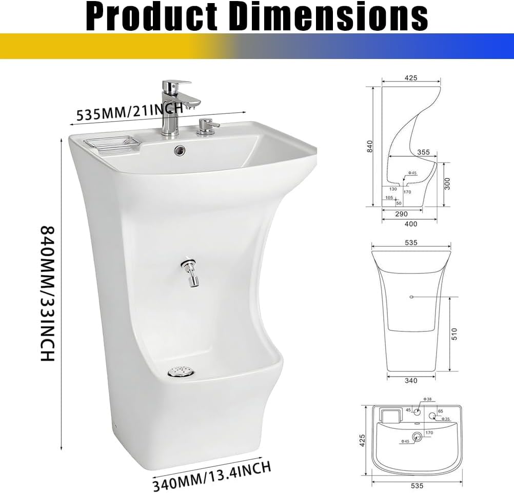 Muslim Ceramic Wash Basin for Wudu Review: Honest Pros & Cons 2 Muslim Ceramic Wash Basin for Wudu review,wudu ablution basin review and rating,is wudu wash basin worth buying,dual level wash station review pros cons,pedestal wash station review honest opinion,Jiayiyoux ceramic wash basin review verdict setup process and initial configuration