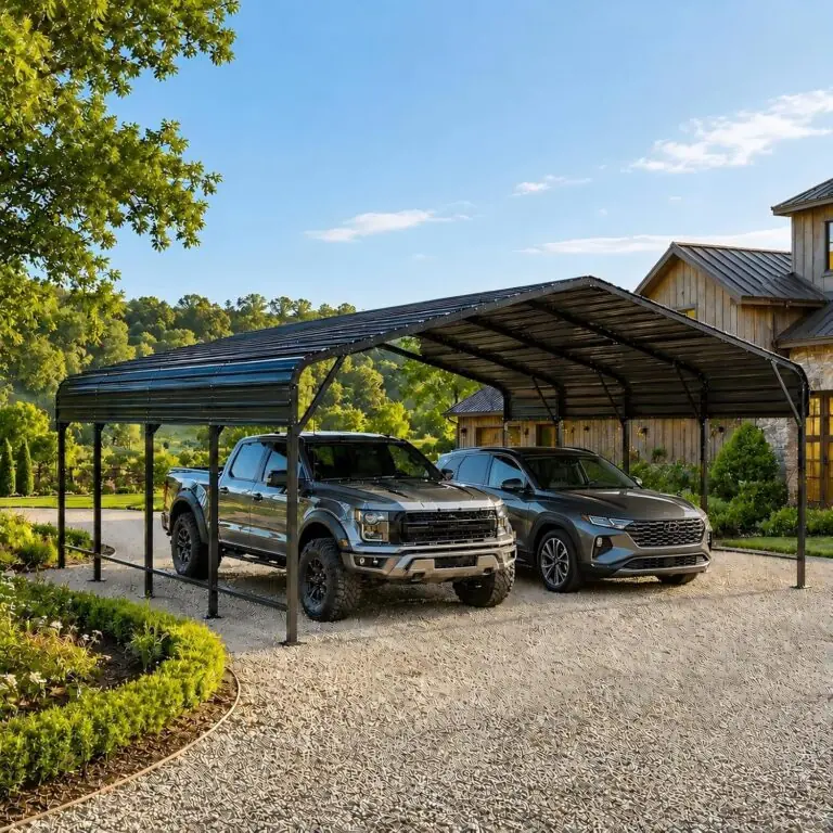 Image 1 of PABIMIA 20x20 metal carport review