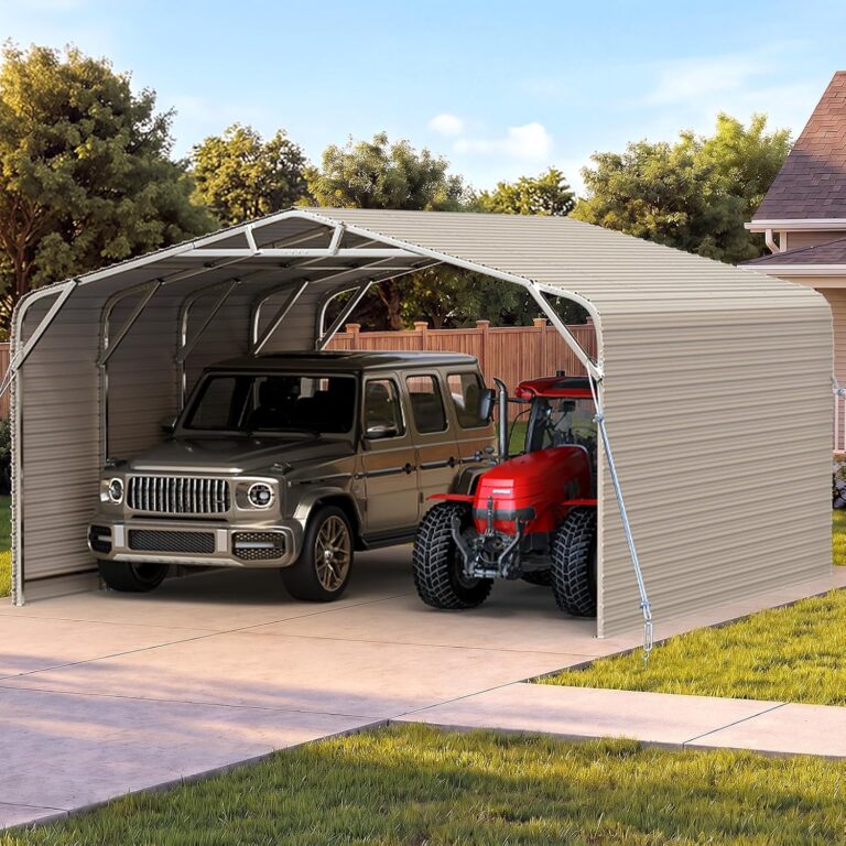 Image 1 of Quictent metal carport review