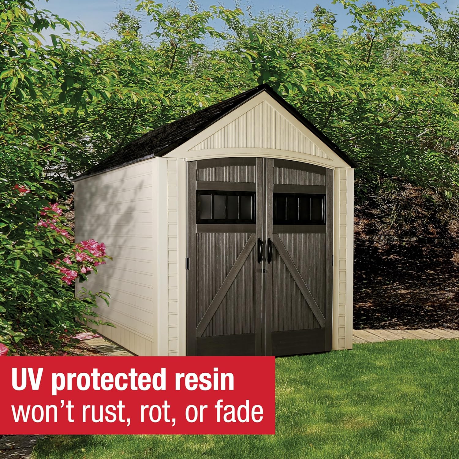 Rubbermaid Resin Outdoor Storage Shed Review: Honest Pros & Cons 2 Rubbermaid Resin Outdoor Storage Shed review,Rubbermaid storage shed review and rating,is Rubbermaid outdoor shed worth buying,Rubbermaid resin shed review pros cons,Rubbermaid shed review honest opinion,Rubbermaid 7x10 shed review verdict setup and first use experience