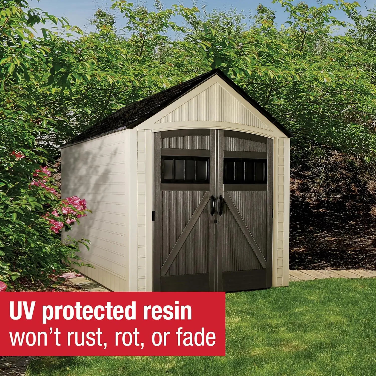 Rubbermaid Resin Outdoor Storage Shed Review: Honest Pros & Cons 2 Rubbermaid Resin Outdoor Storage Shed review,Rubbermaid storage shed review and rating,is Rubbermaid outdoor shed worth buying,Rubbermaid resin shed review pros cons,Rubbermaid shed review honest opinion,Rubbermaid 7x10 shed review verdict setup and first use experience