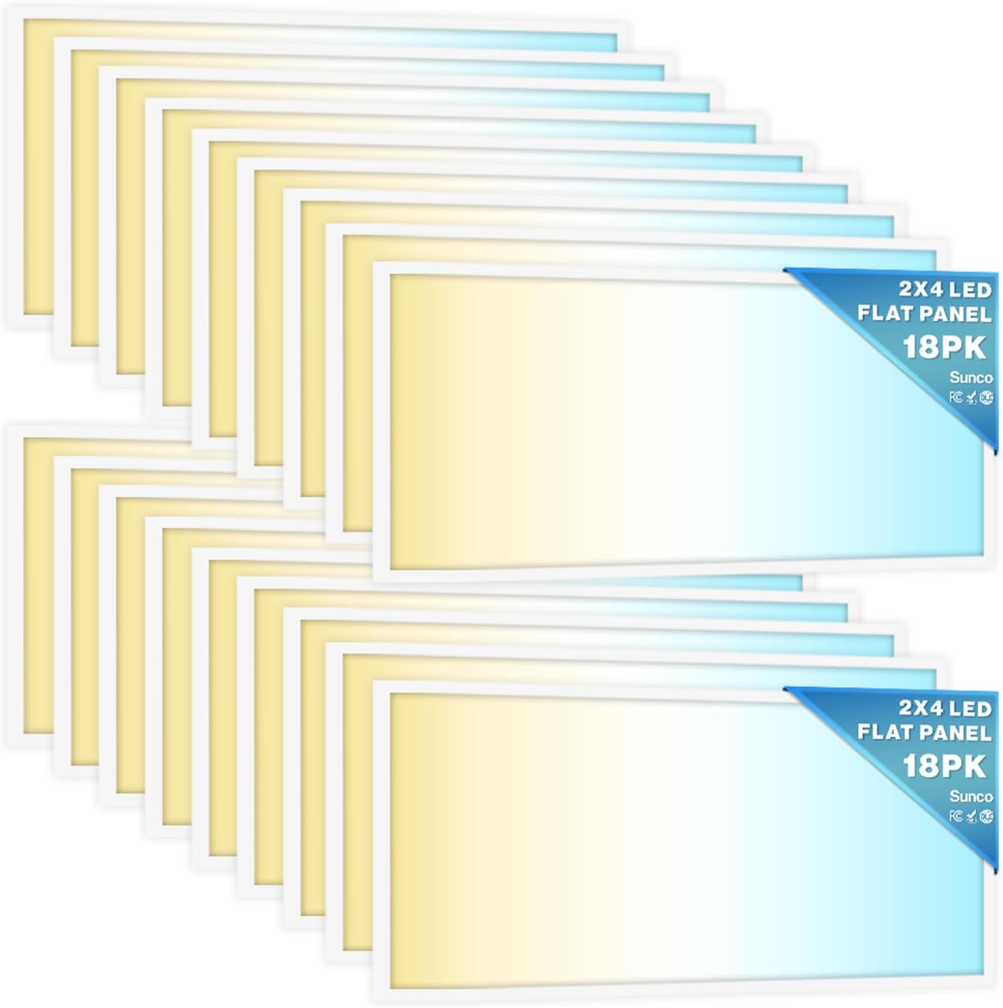 Sunco 2x4 LED Panel Review: Honest Pros & Cons Worth Buying? 1 Sunco 2x4 LED panel review,Sunco 2x4 LED panel review and rating,is Sunco 2x4 LED panel worth buying,Sunco 2x4 LED panel review pros cons,Sunco 2x4 LED panel review honest opinion,Sunco 2x4 LED panel review verdict — full unboxing showing every item included