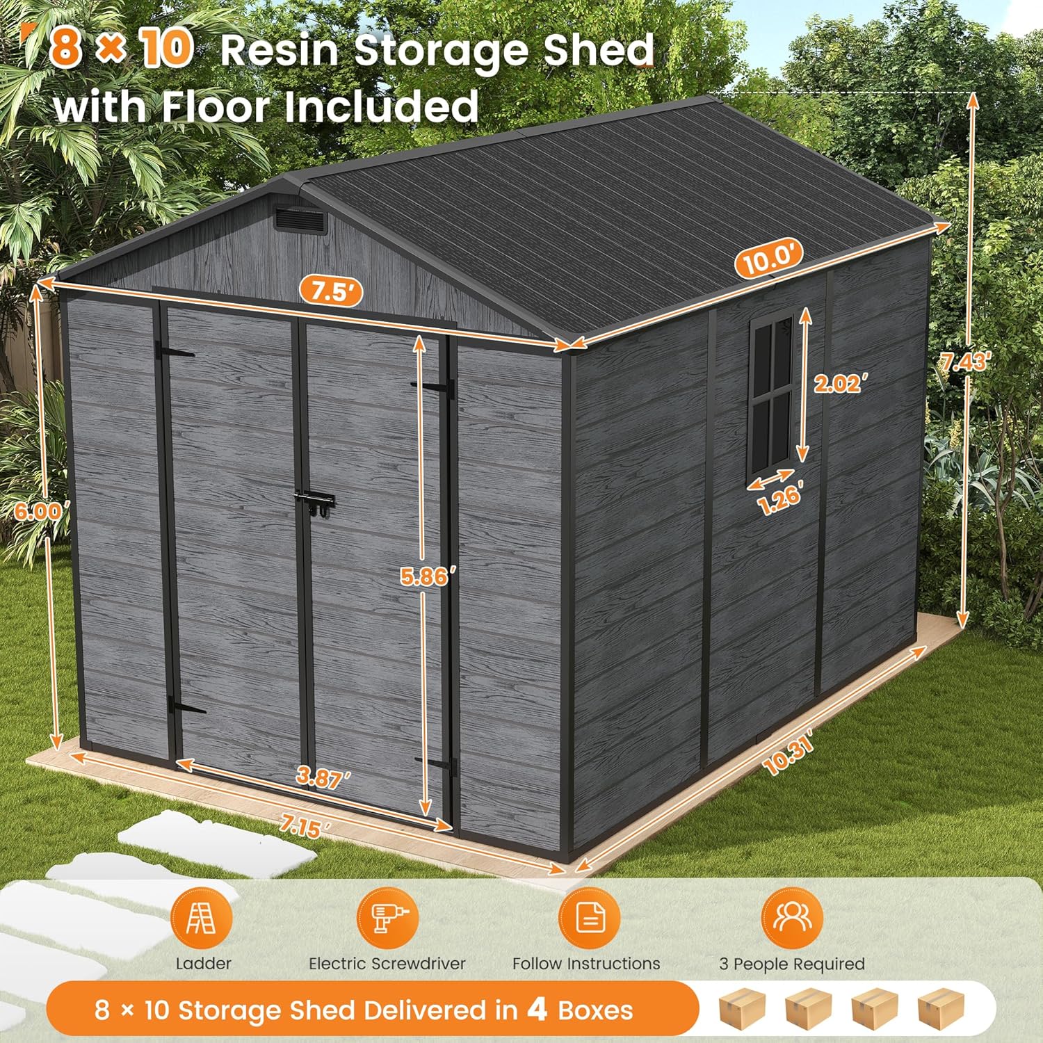 UDPATIO Outdoor Resin Shed Review: Pros & Cons Worth Buying? 2 UDPATIO outdoor resin shed review,UDPATIO shed review and rating,UDPATIO storage shed review pros cons,UDPATIO plastic shed review honest opinion,UDPATIO outdoor storage shed review verdict,is UDPATIO shed worth buying key features examined up close