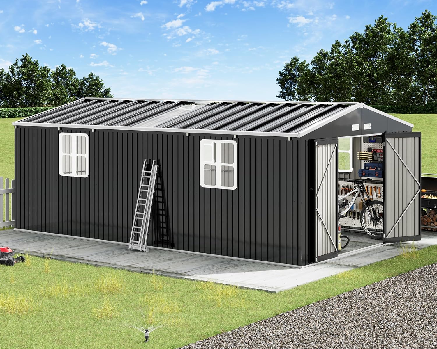 VanAcc metal shed review,VanAcc storage shed review and rating,is VanAcc shed worth buying,VanAcc shed review pros cons,VanAcc shed review honest opinion,VanAcc metal shed review verdict — full package contents