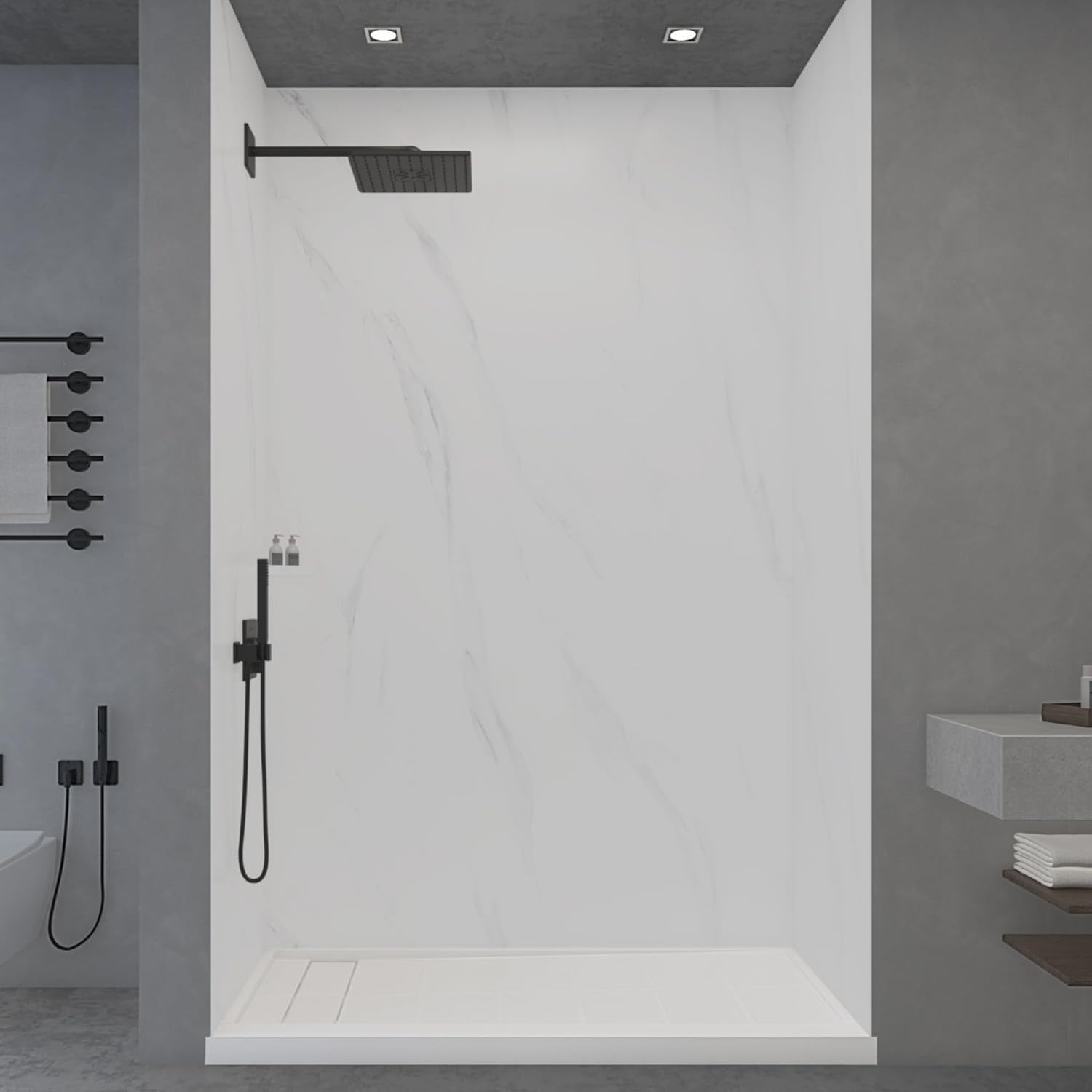 WOODBRIDGE Shower Wall Panel Review: Honest Pros & Cons 2 WOODBRIDGE shower wall panel review,WOODBRIDGE shower panel review and rating,is WOODBRIDGE shower panel worth buying,WOODBRIDGE shower panel review pros cons,WOODBRIDGE shower panel review honest opinion,WOODBRIDGE shower wall panel review verdict unboxing and complete package contents