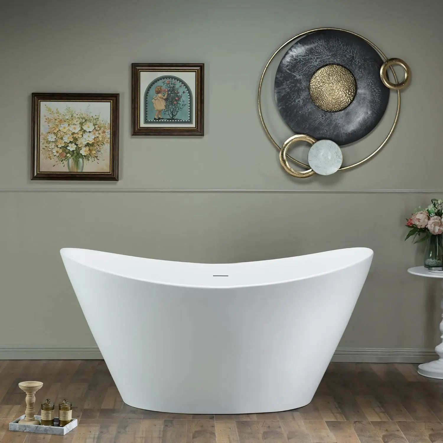 WOODBRIDGE Solid Surface Bathtub Review: Worth Buying? 1 WOODBRIDGE solid surface bathtub review,WOODBRIDGE EST 0016 review and rating,is WOODBRIDGE freestanding tub worth buying,WOODBRIDGE bathtub review pros cons,WOODBRIDGE stone resin tub honest review,WOODBRIDGE bathtub review verdict — full box contents and build quality