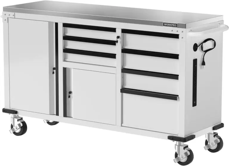 Image 1 of WORKPRO 62 x 20 tool chest review