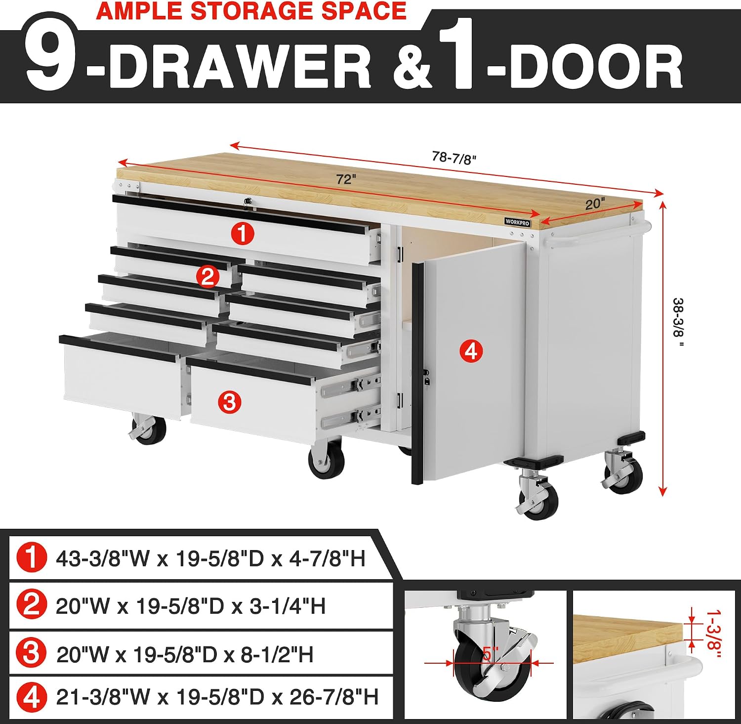 WORKPRO Rolling Tool Chest Review: Worth Buying? Honest Verdict 2 WORKPRO rolling tool chest review real-world performance test results