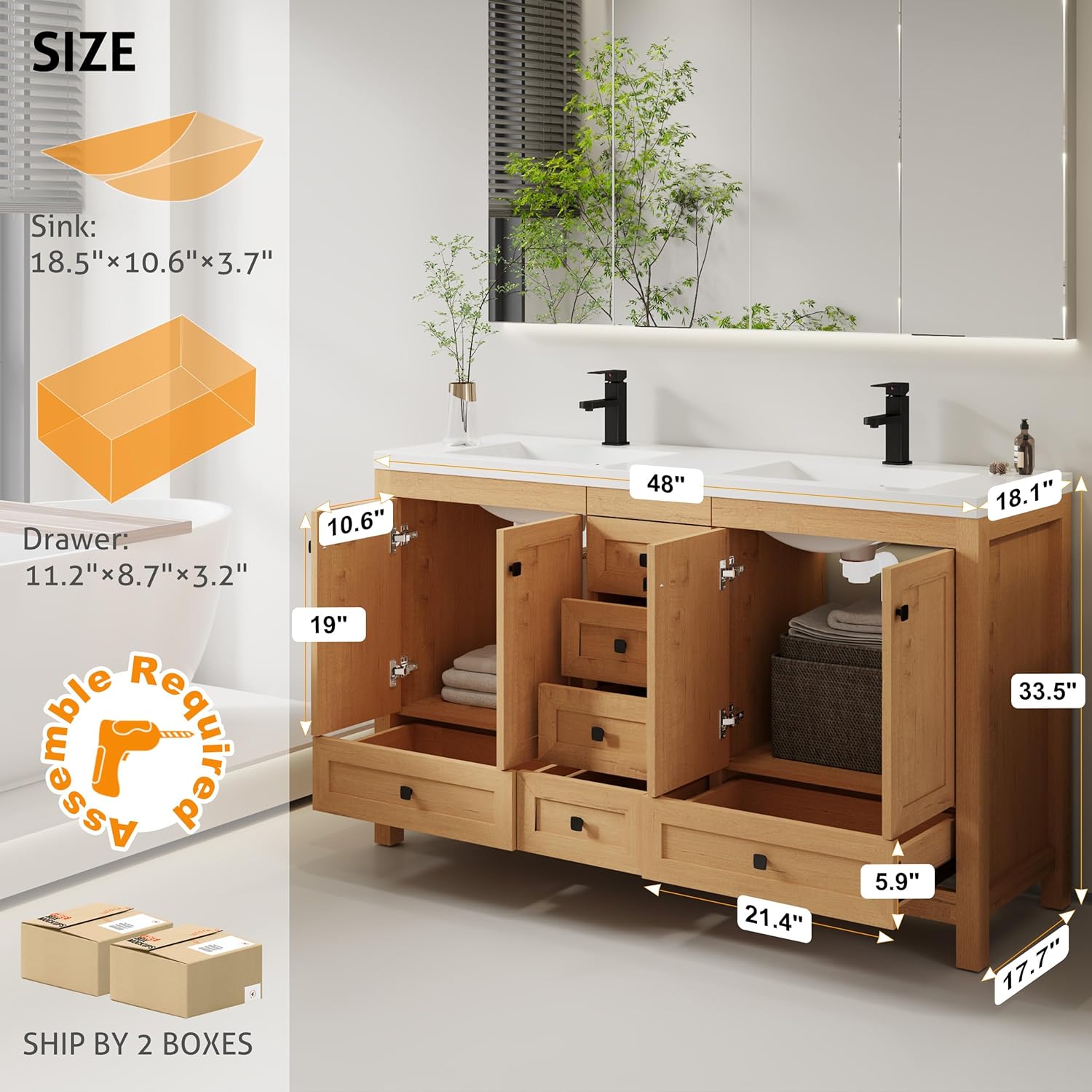 eclife 60 bathroom vanity review,eclife 60 vanity review and rating,eclife bathroom vanity worth buying,eclife 60 vanity review pros cons,eclife vanity review honest opinion,eclife 60 dual sink vanity review verdict setup and first use experience