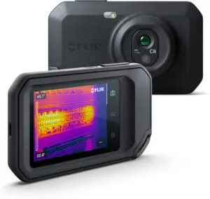 Image 1 of flir c8 thermal camera review