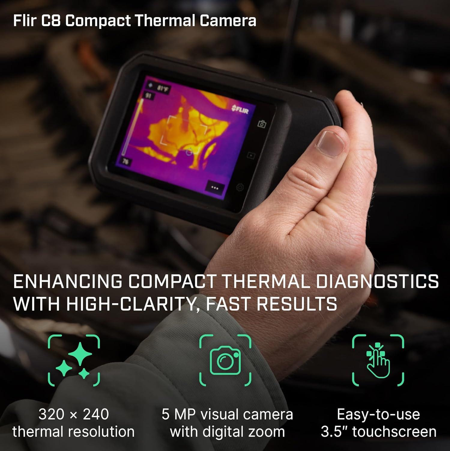 Flir C8 Review: Honest Pros & Cons Worth Buying? 2 flir c8 thermal camera review,flir c8 review and rating,is flir c8 worth buying,flir c8 review pros cons,flir c8 honest opinion review,flir c8 review verdict key features examined up close