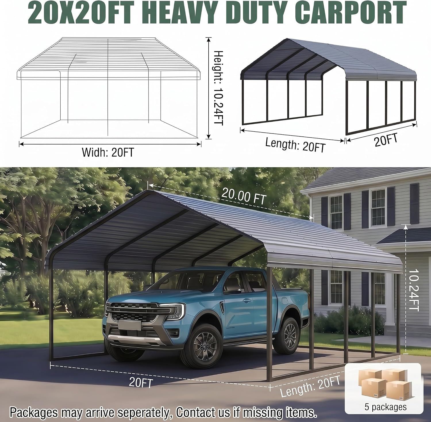 Yotila Metal Carport Review: Is It Worth It? 2 yotila metal carport review,yotila carport review pros cons,20x20 carport review and rating,metal carport review honest opinion,heavy duty carport review verdict,galvanized carport review worth buying performance testing over multiple weeks