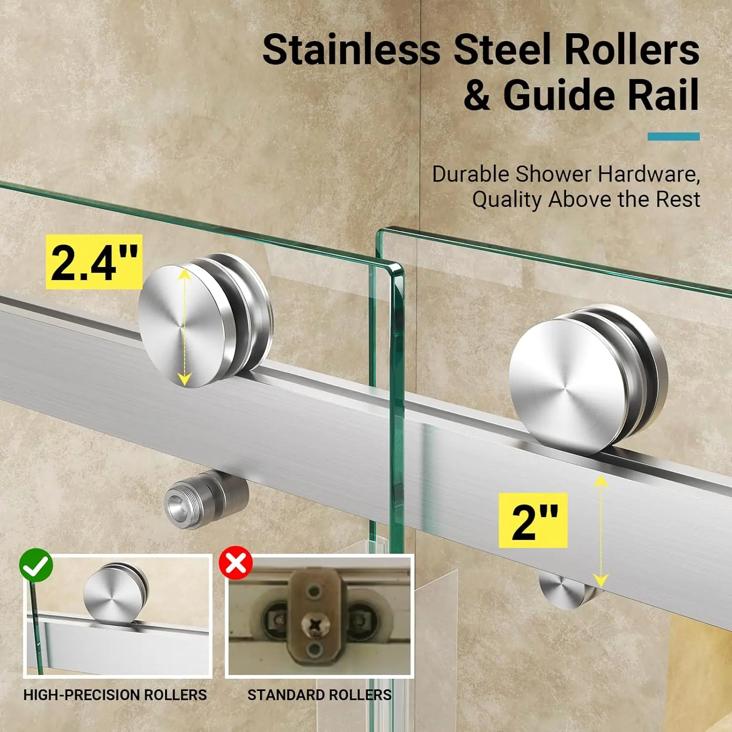 BATHWILLER frameless shower door review,BATHWILLER shower door review and rating,frameless sliding shower door review pros cons,BATHWILLER bypass shower door honest review,is BATHWILLER shower door worth buying,BATHWILLER shower door review verdict features evaluated through real use