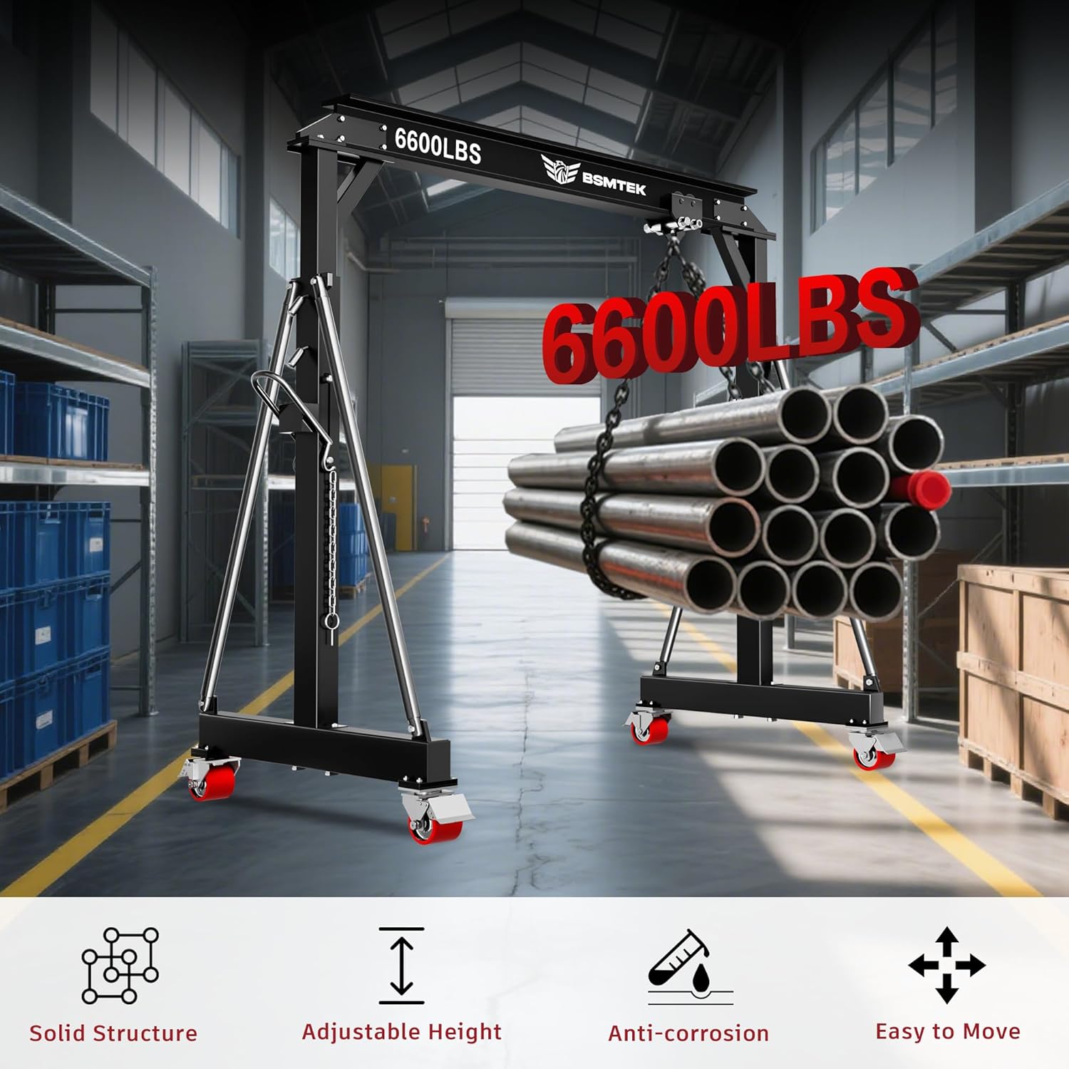 BSMTEK Gantry Crane Review: Honest Pros & Cons for Your Shop 3 Setting up the BSMTEK gantry crane review,gantry crane review and rating,is BSMTEK gantry crane worth buying,gantry crane review pros cons,BSMTEK gantry crane review honest opinion,BSMTEK gantry crane review verdict for the first time