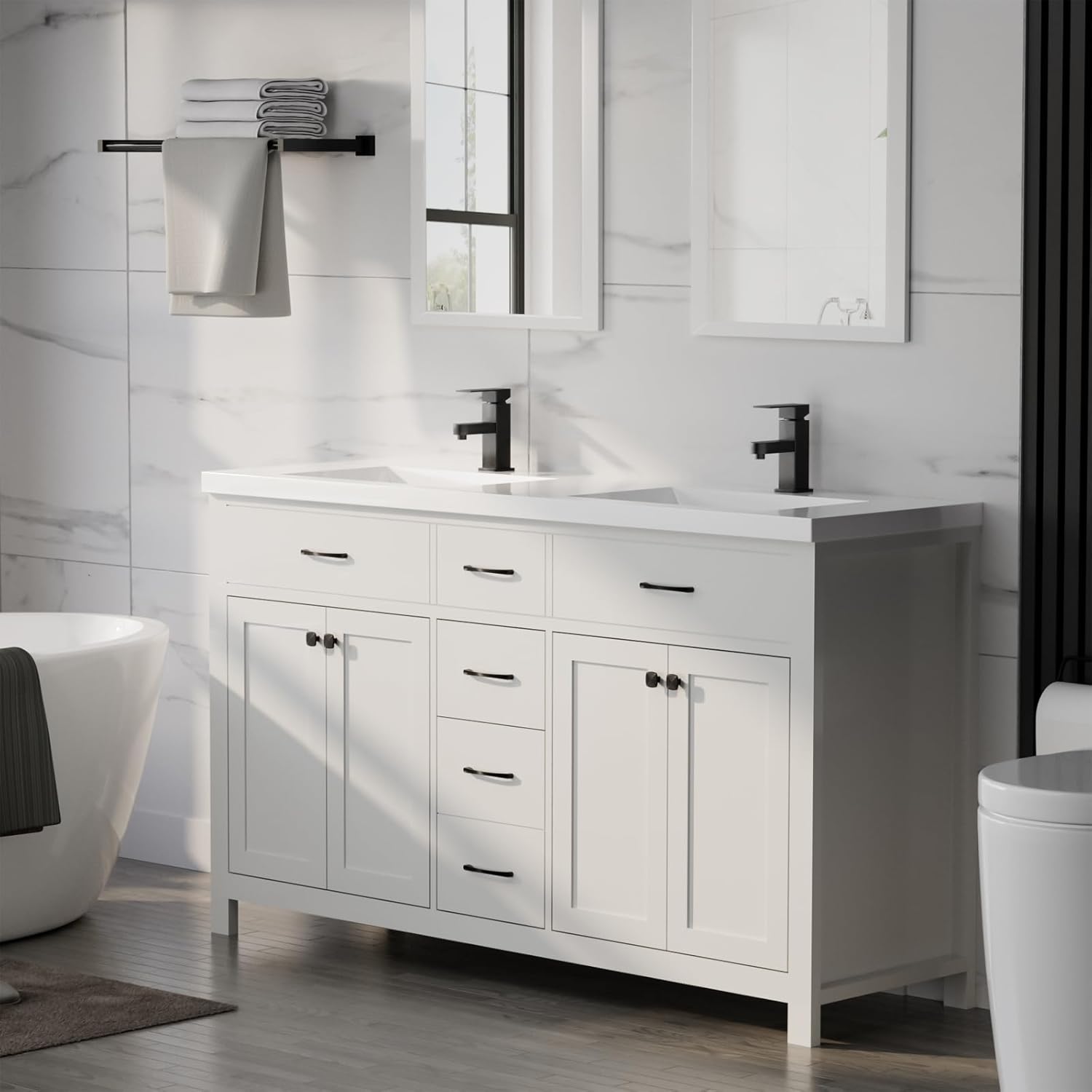 LUCKWIND 60 bathroom vanity review,LUCKWIND bathroom vanity review and rating,60 inch bathroom vanity review pros cons,LUCKWIND vanity sink combo review honest opinion,is LUCKWIND bathroom vanity worth buying,LUCKWIND 60 vanity review verdict performance testing and real-world results