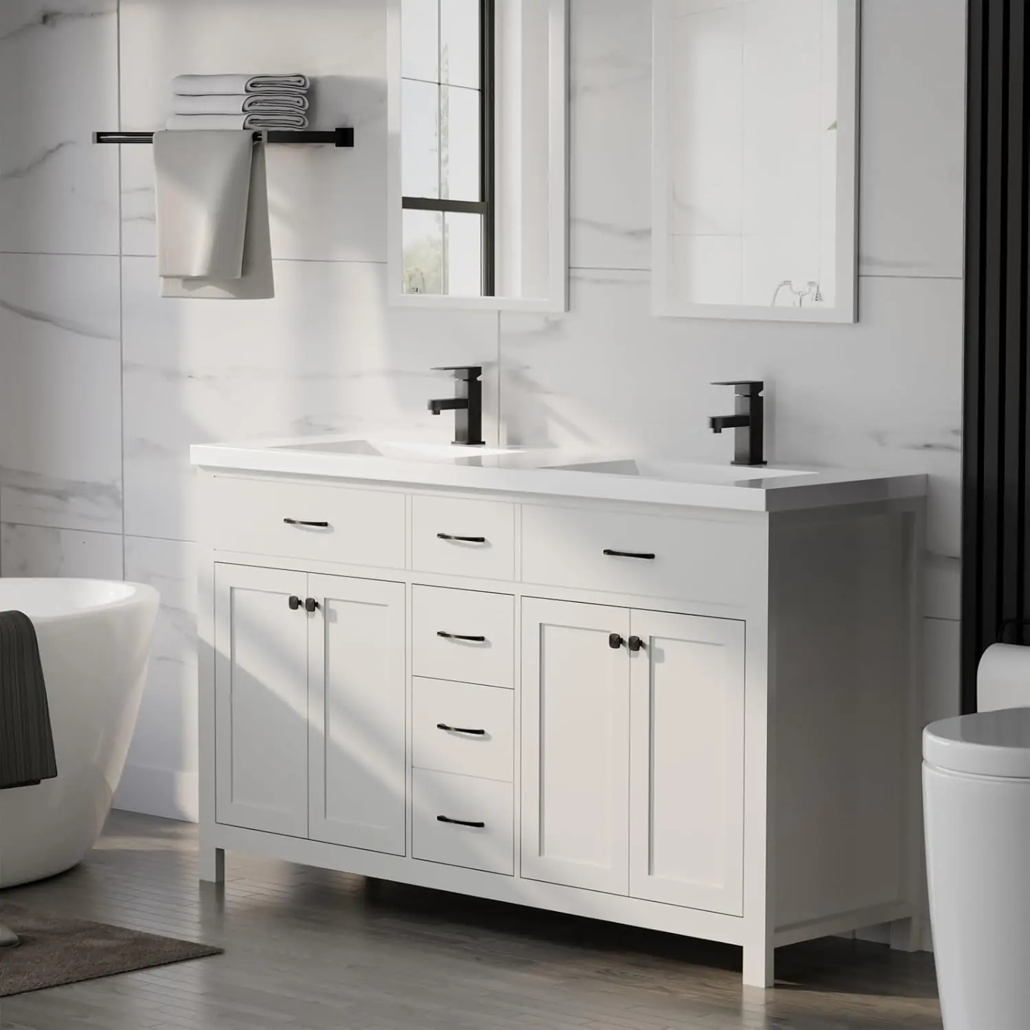 LUCKWIND 60 Bathroom Vanity Review: Pros & Cons Worth Buying? 4 LUCKWIND 60 bathroom vanity review,LUCKWIND bathroom vanity review and rating,60 inch bathroom vanity review pros cons,LUCKWIND vanity sink combo review honest opinion,is LUCKWIND bathroom vanity worth buying,LUCKWIND 60 vanity review verdict performance testing and real-world results