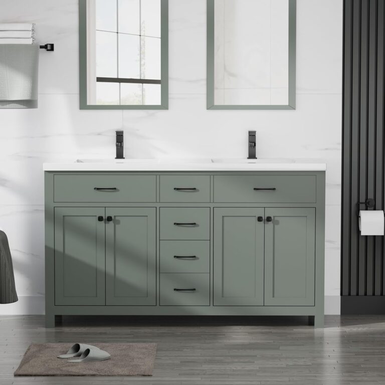 LUCKWIND 60 Inch Bathroom Vanity Review: Pros & Cons Verdict 24 Image 1 of LUCKWIND 60 inch bathroom vanity review