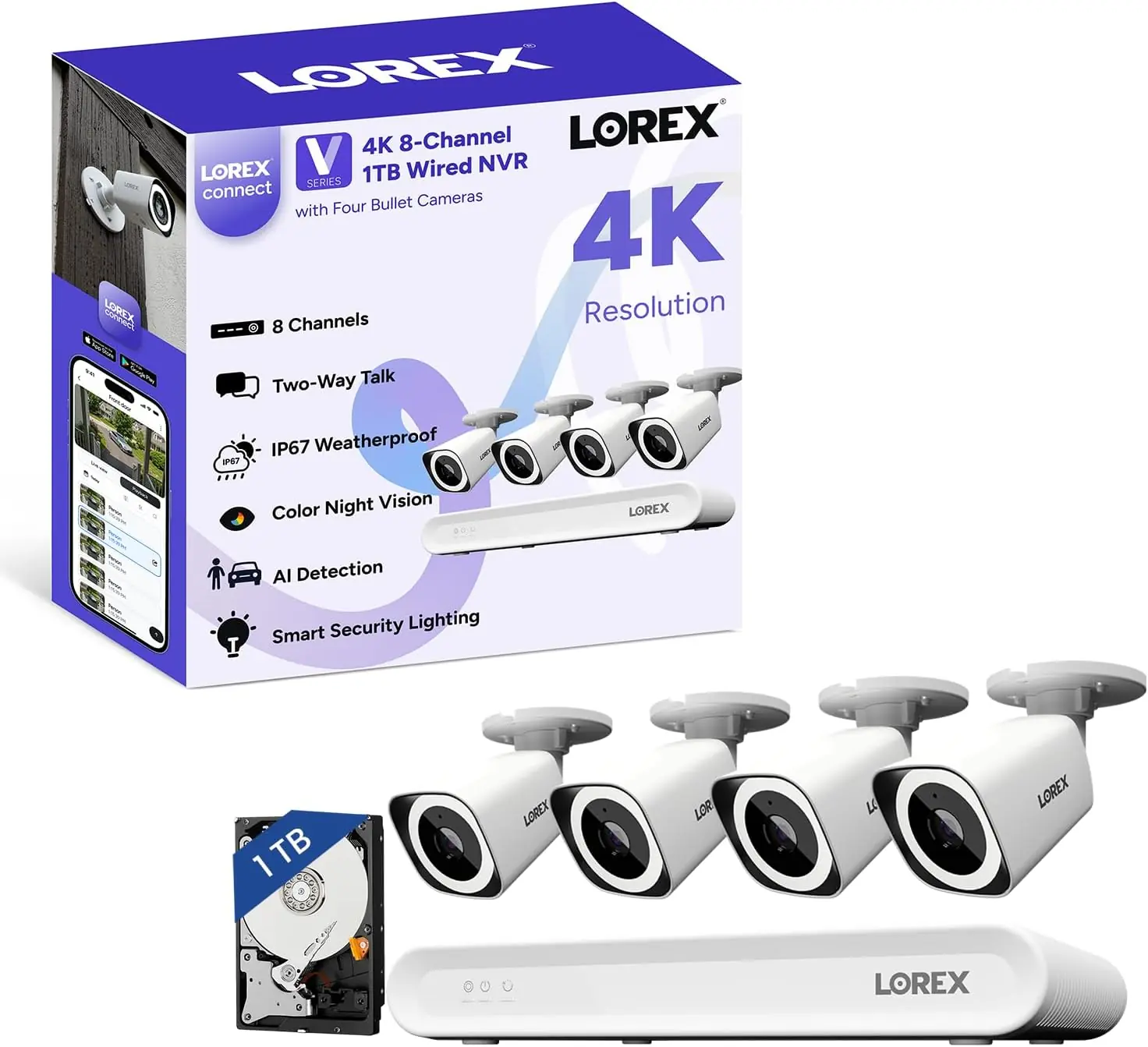 Lorex Connect V-Series Review: Honest Pros & Cons 1 Lorex Connect V-Series review Lorex V-Series NVR review and rating Lorex Connect 8-channel review pros cons Lorex V-Series 4K camera review honest opinion is Lorex V-Series worth buying review Lorex Connect V-Series review verdict - detailed features and technical specifications