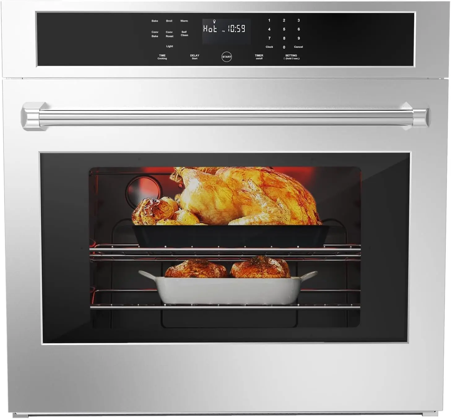 MERXENG Wall Oven Review: Unbiased Pros & Cons 1 MERXENG wall oven review,30 inch electric wall oven review,MERXENG convection oven review,MERXENG single wall oven review and rating,is MERXENG wall oven worth buying,MERXENG wall oven review pros cons — full box contents and build quality