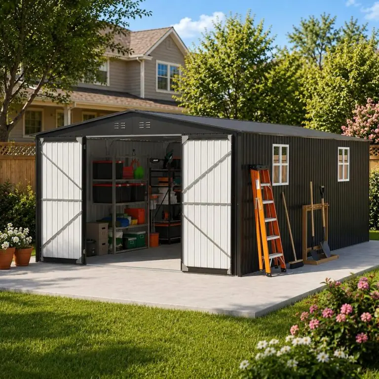 MNLR 12x18 Storage Shed Review: Honest Pros & Cons 21 Image 1 of MNLR 12x18 storage shed review