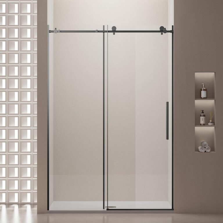 MonBlari Frameless Sliding Shower Door Review: Pros & Cons Worth Buying? 34 Image 1 of MonBlari frameless sliding shower door review
