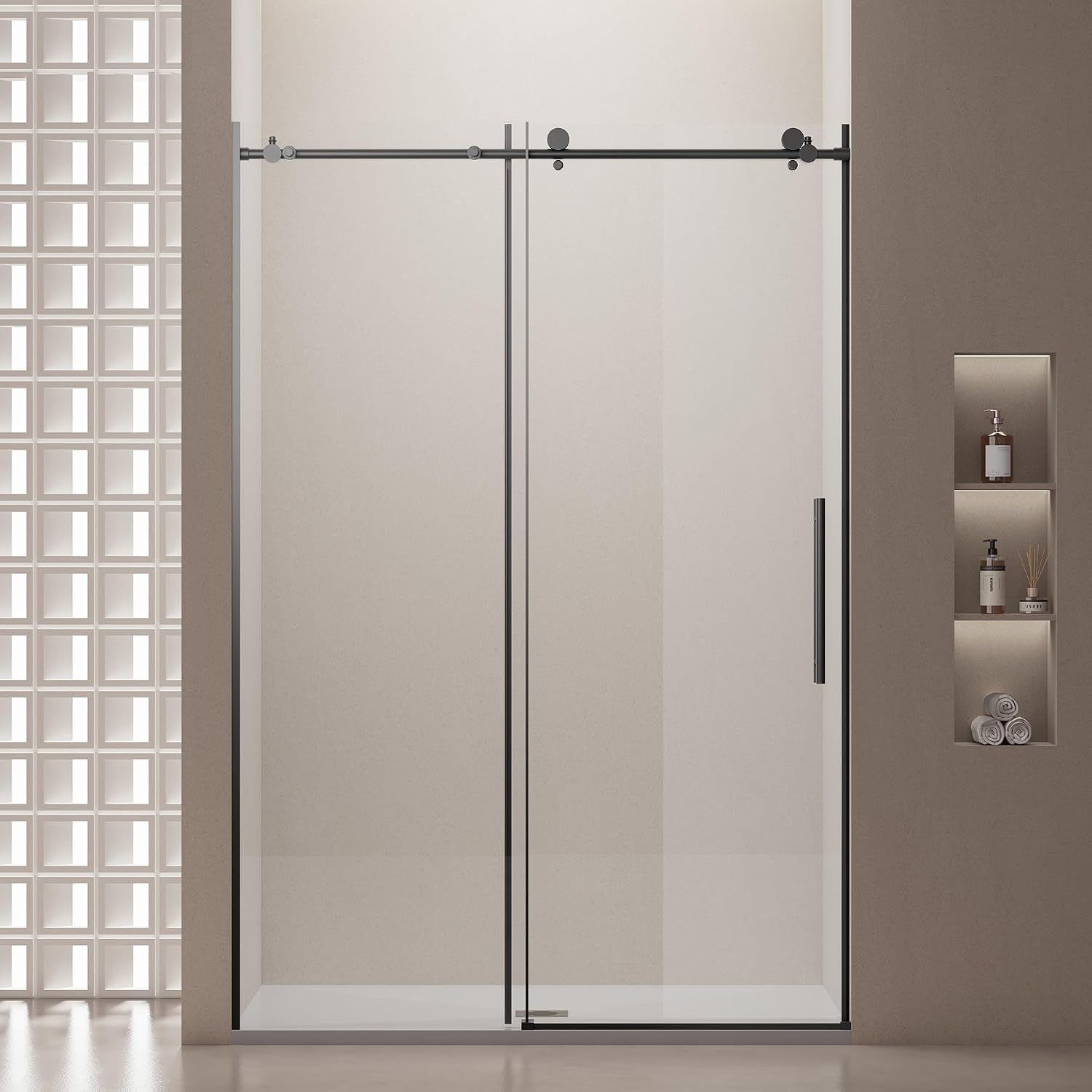 MonBlari frameless sliding shower door review,MonBlari sliding shower door review and rating,is MonBlari sliding shower door worth buying,MonBlari shower door review pros cons,MonBlari sliding shower door review honest opinion,MonBlari frameless shower door review verdict unboxing — what is included in the package