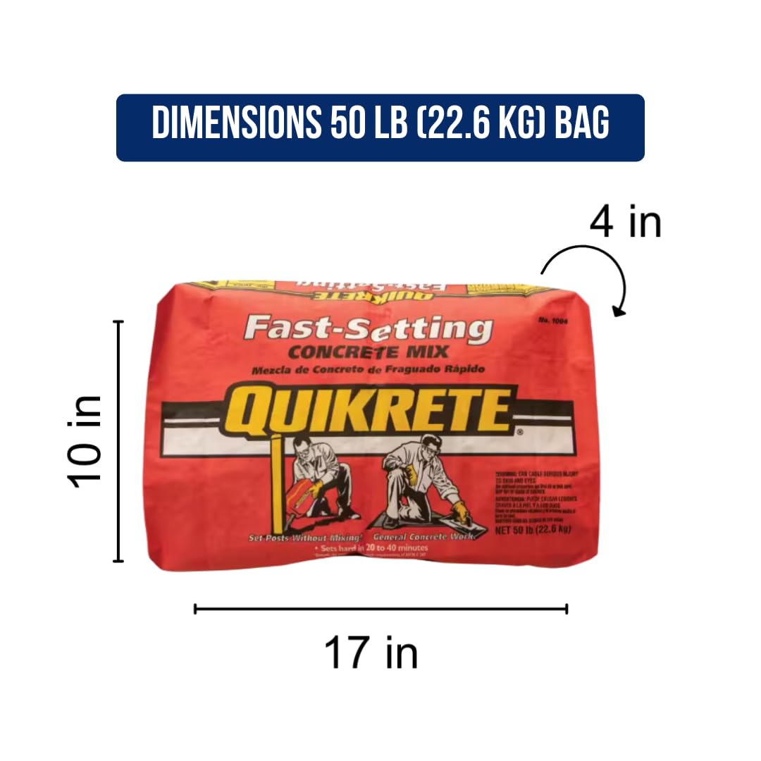 Quikrete Fast Setting Concrete Mix Review: Worth Buying? 3 Quikrete Fast Setting Concrete Mix review,Quikrete Fast Setting Concrete Mix review and rating,is Quikrete Fast Setting Concrete Mix worth buying,Quikrete Fast Setting Concrete Mix review pros cons,Quikrete Fast Setting Concrete Mix review honest opinion,Quikrete Fast Setting Concrete Mix review verdict — setup process and usability